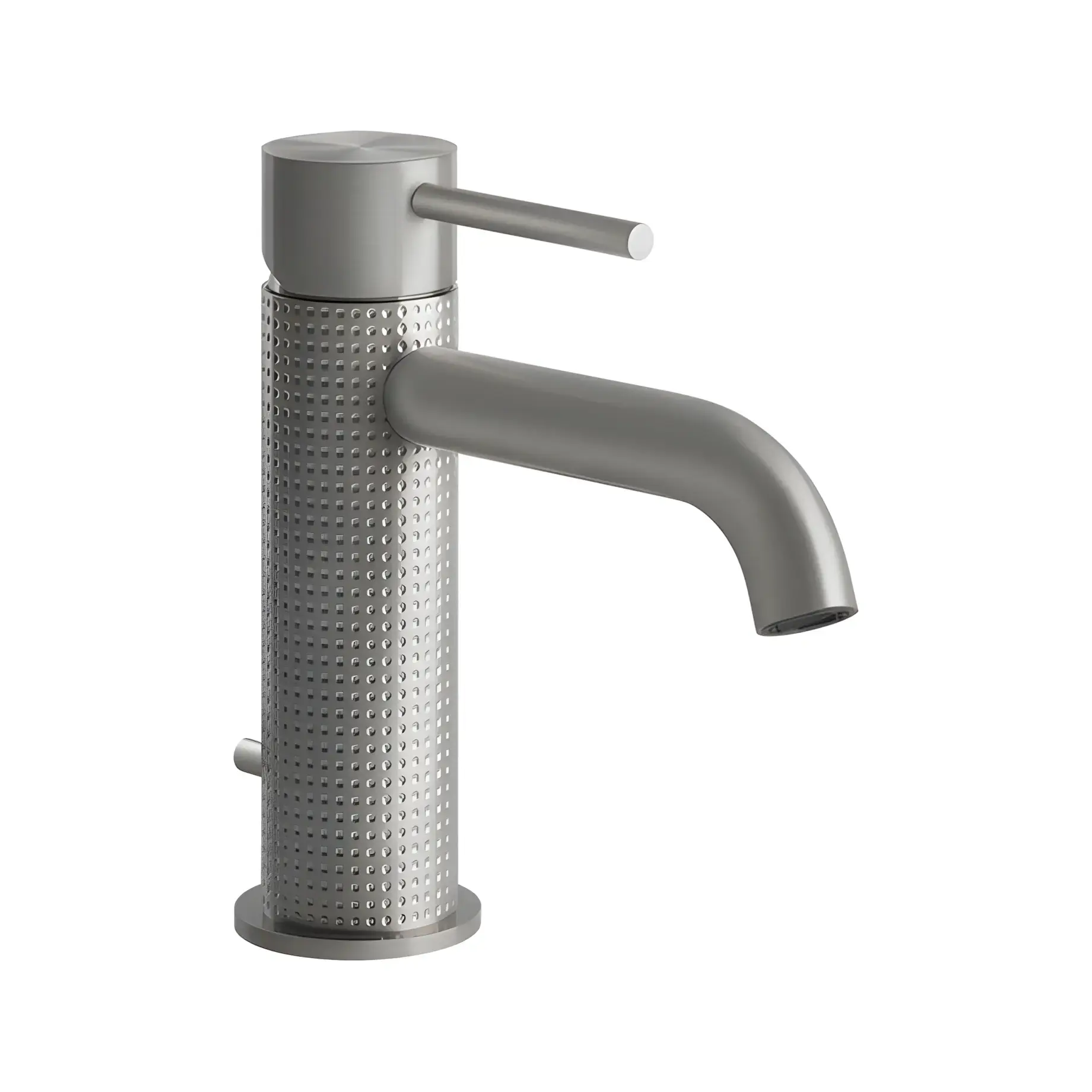 Змішувач для раковини Gessi316 Виробник 54401-239 Steel Brushed — вид спереду