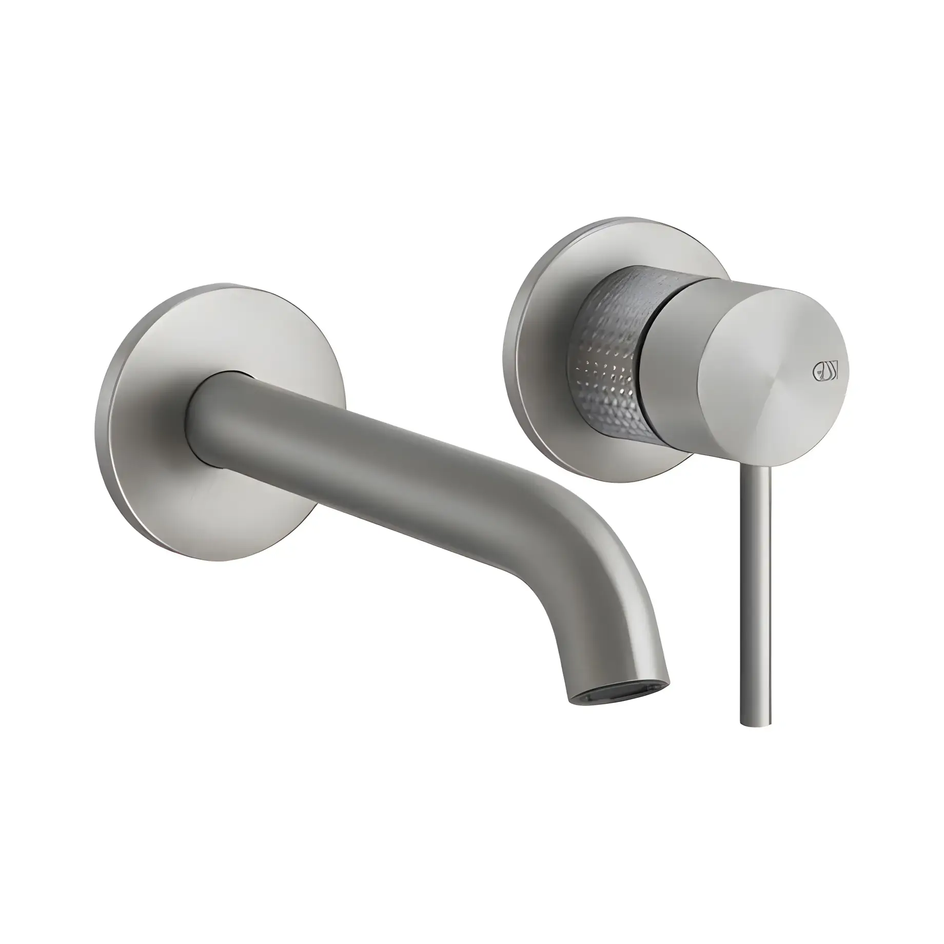 Змішувач для раковини Gessi316 Виробник 54483-239 Steel Brushed — вид спереду