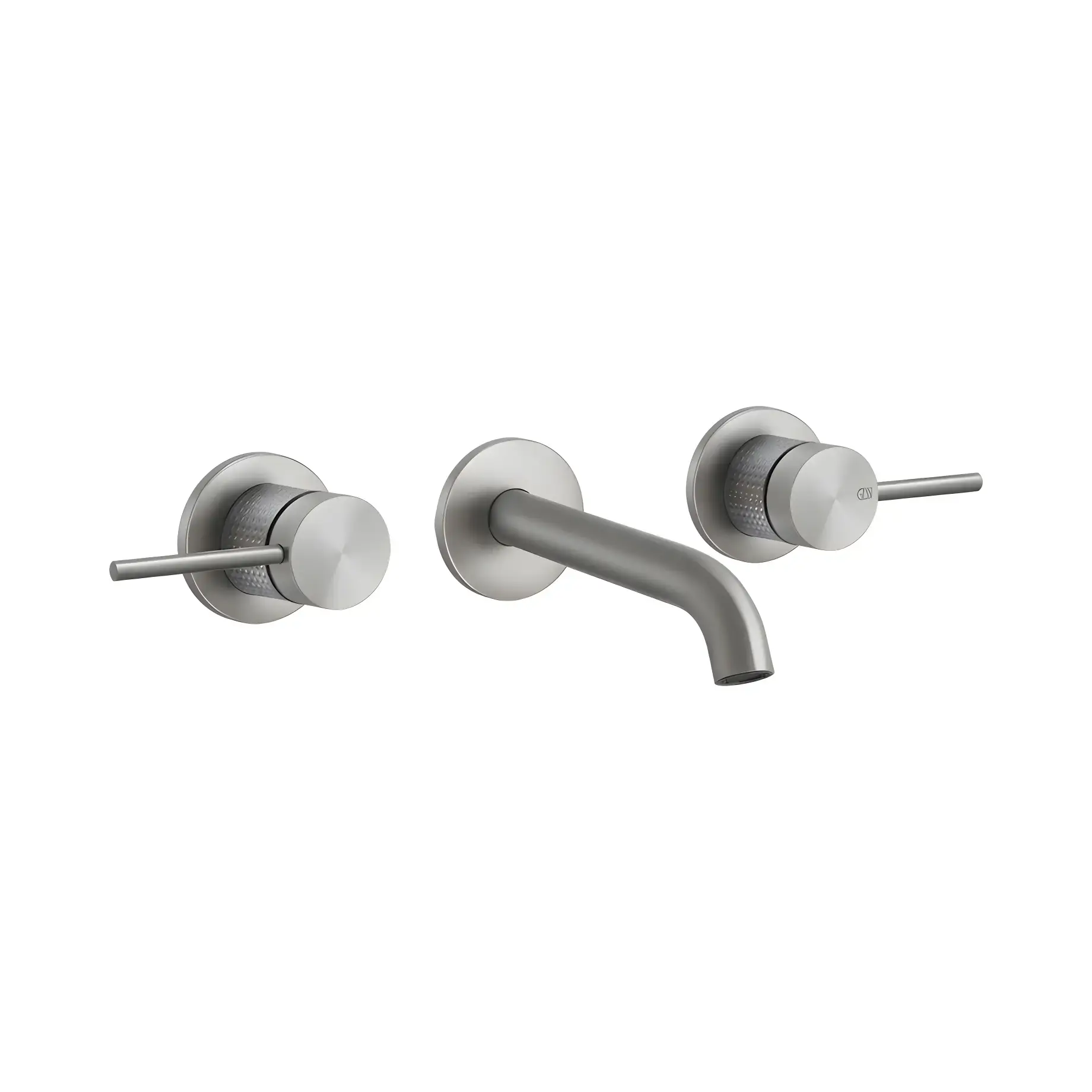 Змішувач для раковини Gessi316 Gessi 54494-239 Steel Brushed — вид на білому тлі
