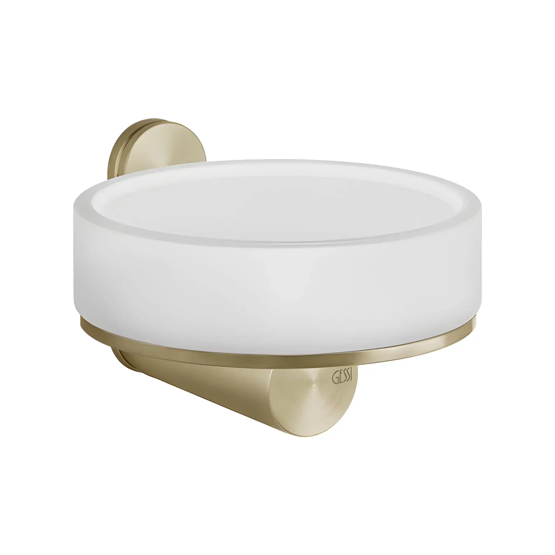 Мильниця Gessi316 Виробник 54701-727 Brass Brushed PVD — вид спереду