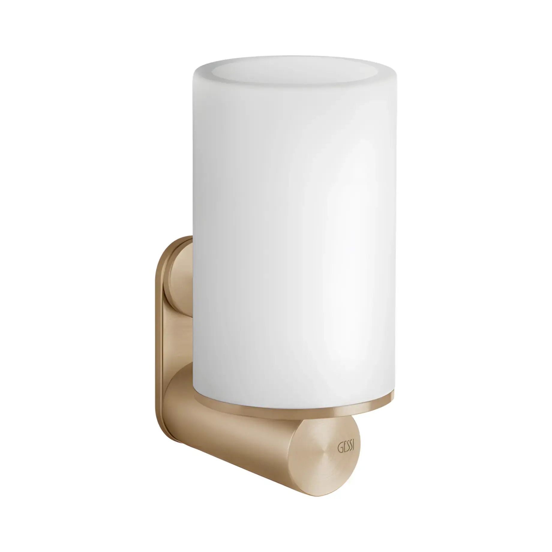 Склянка для зубних щіток Gessi316 Виробник 54707-726 Warm Bronze Br. PVD — вид спереду