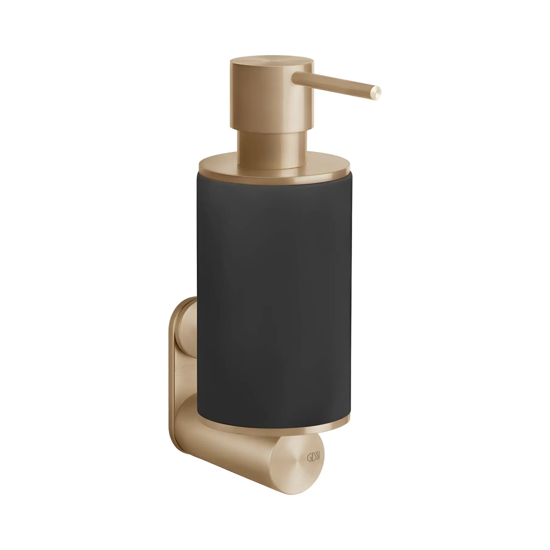 Дозатор для рідкого мила Gessi316 Виробник 54714-726 Warm Bronze Br. PVD — вид спереду