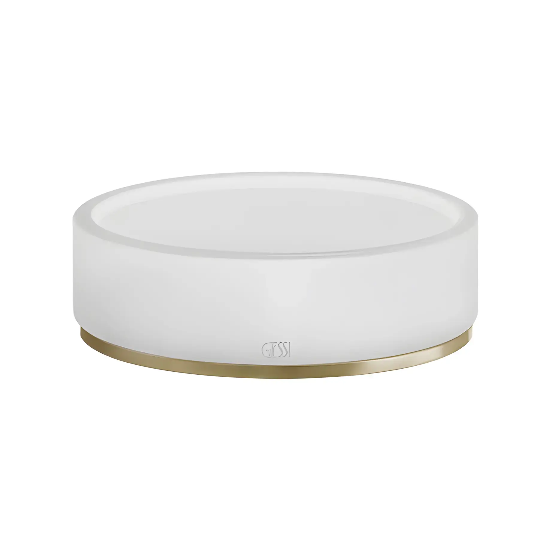 Мильниця Gessi316 Виробник 54725-727 Brass Brushed PVD — вид спереду