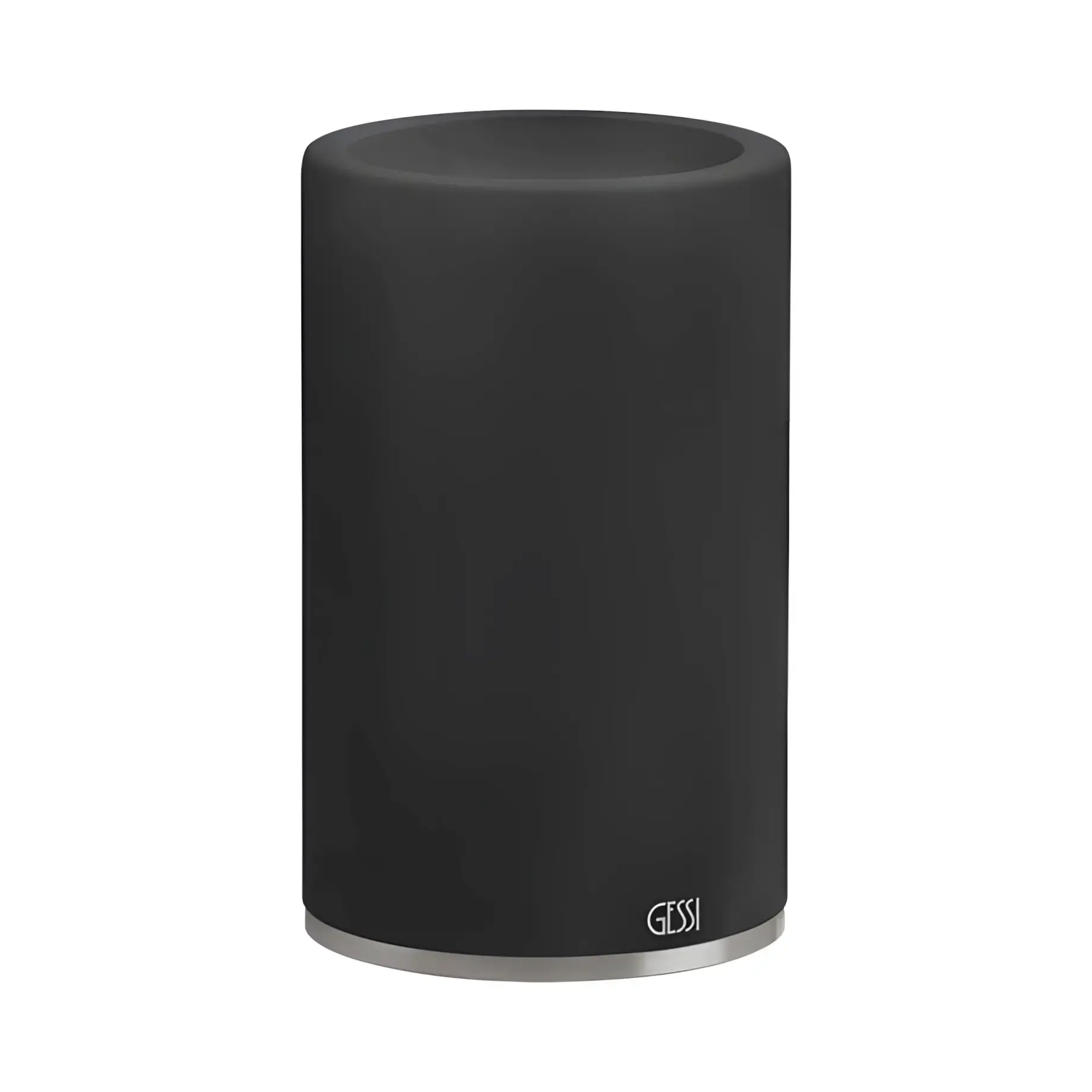 Склянка для зубних щіток Gessi316 Виробник 54732-239 Steel Brushed — вид спереду