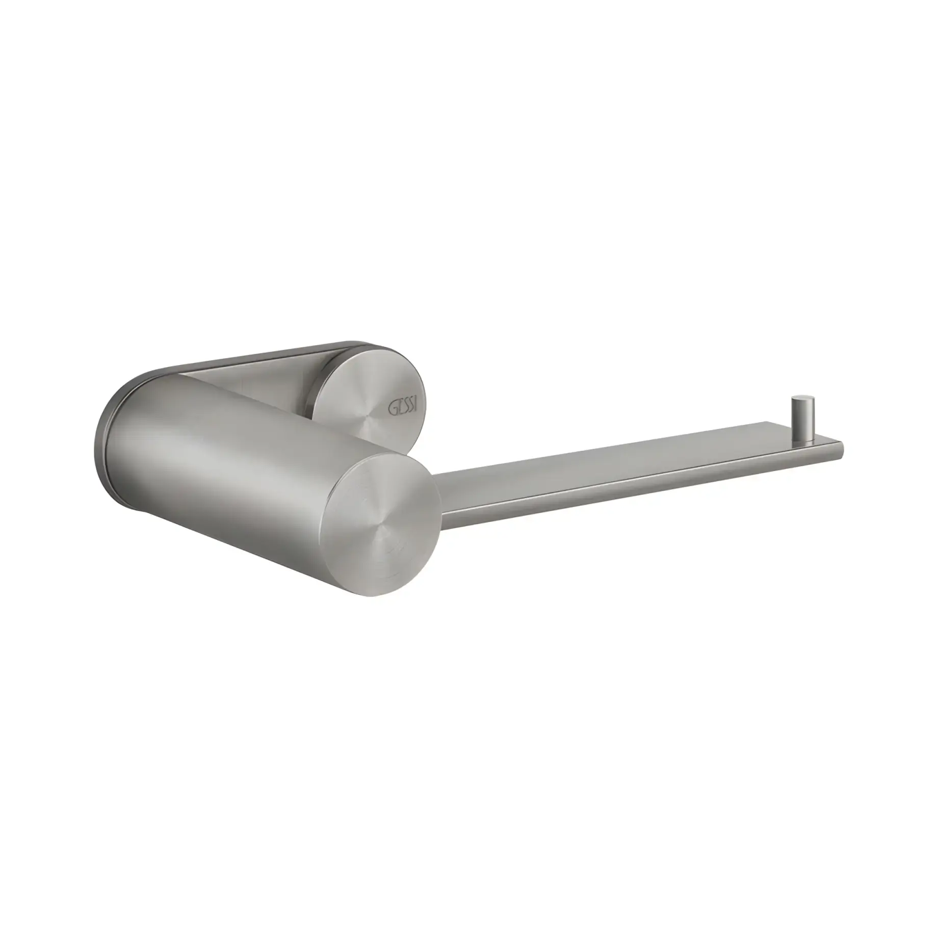 Тримач для туалетного паперу Gessi316 Виробник 54749-239 Steel Brushed — вид спереду