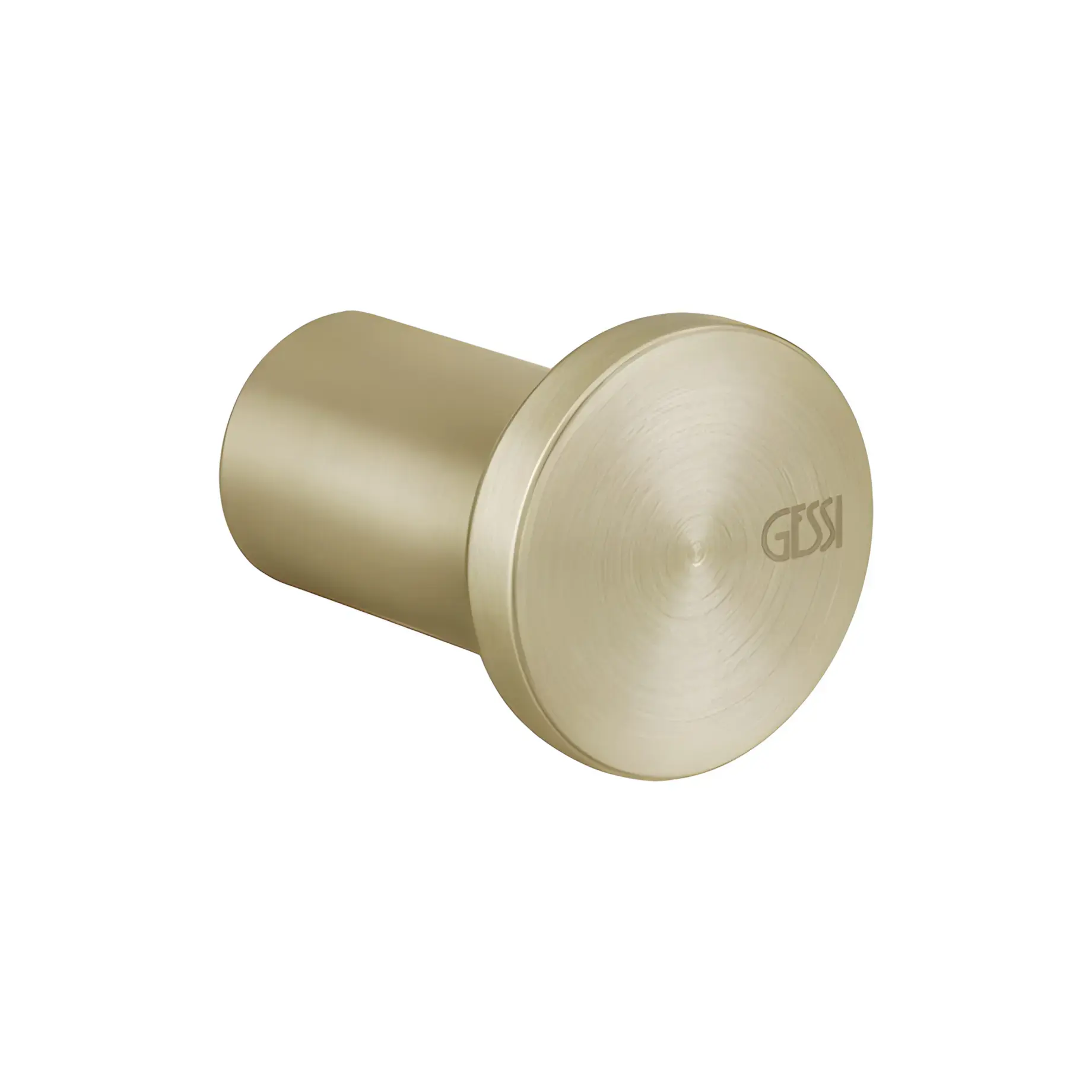 Гачок Gessi316 Виробник 54821-727 Brass Brushed PVD — вид спереду