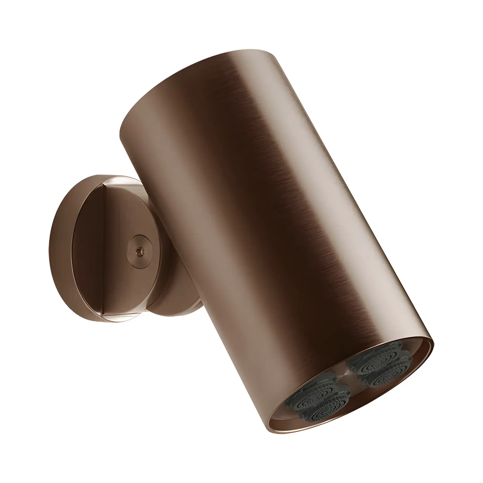 Верхний душ Gessi316 Производитель 57201-708 Copper Brushed PVD Ø8 см — вид спереди