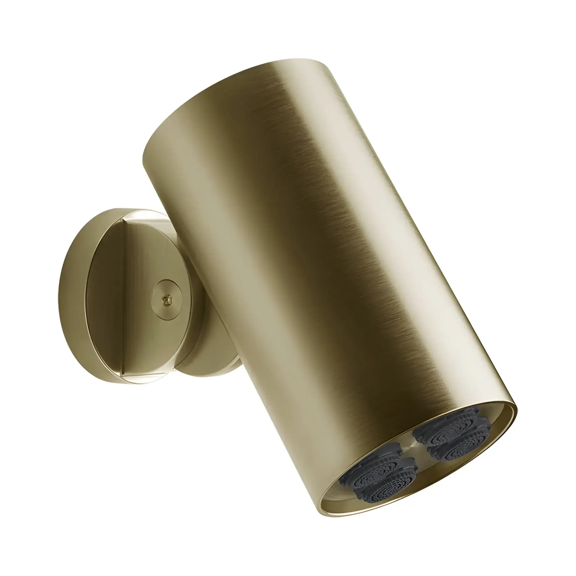 Верхній душ Gessi316 Виробник 57201-727 Brass Brushed PVD Ø8 см — вид спереду