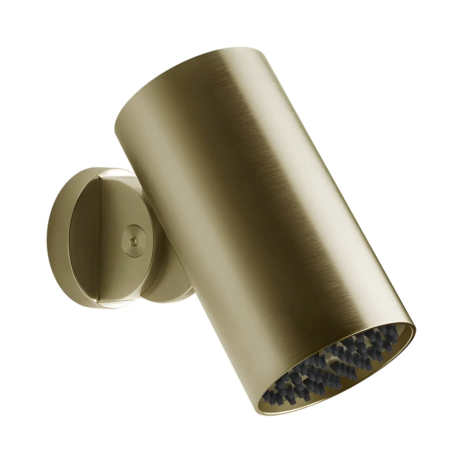 Верхній душ Gessi316 Виробник 57203-727 Brass Brushed PVD Ø8 см — вид спереду