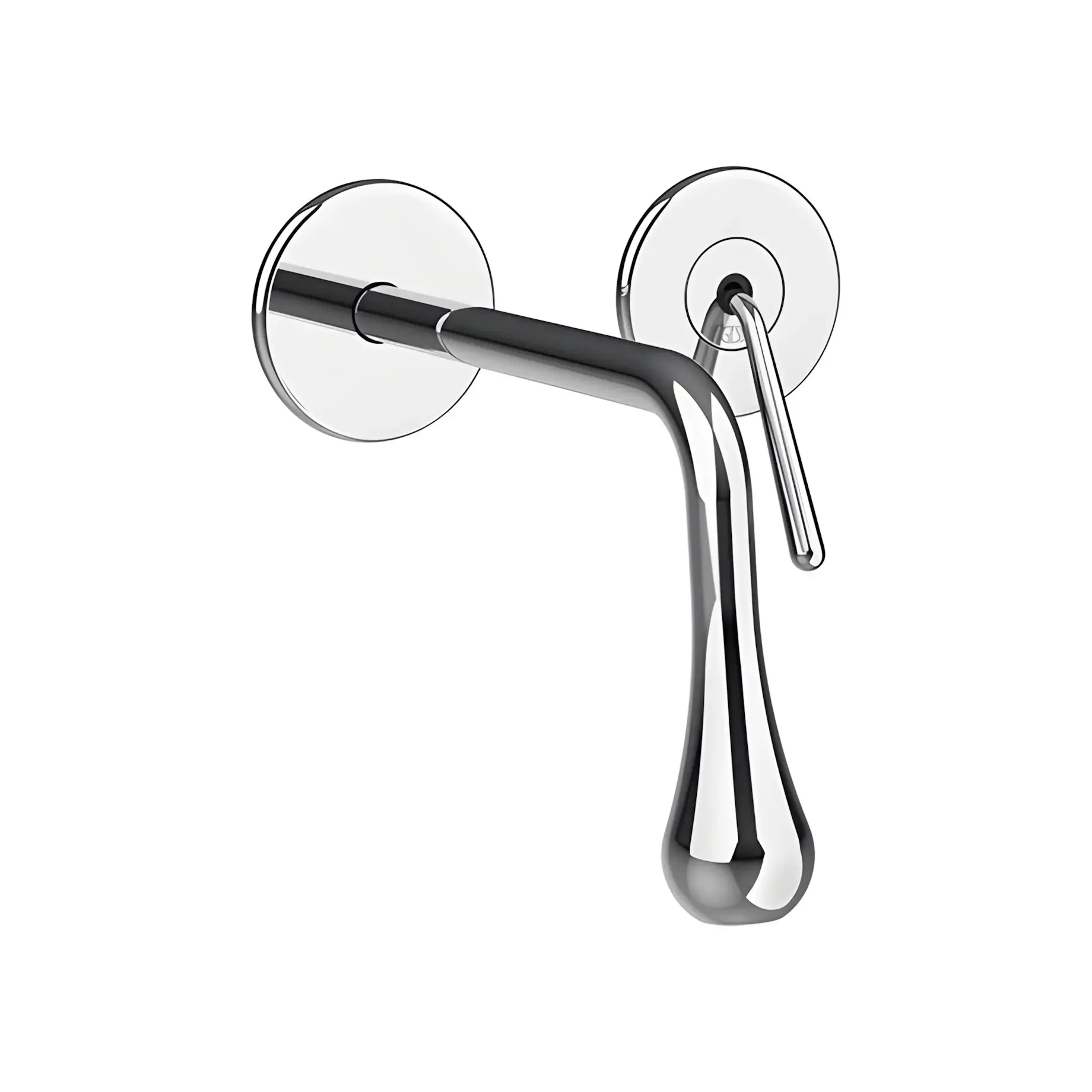 Змішувач для раковини Goccia Gessi 33084-031 Chrome — вид на білому тлі