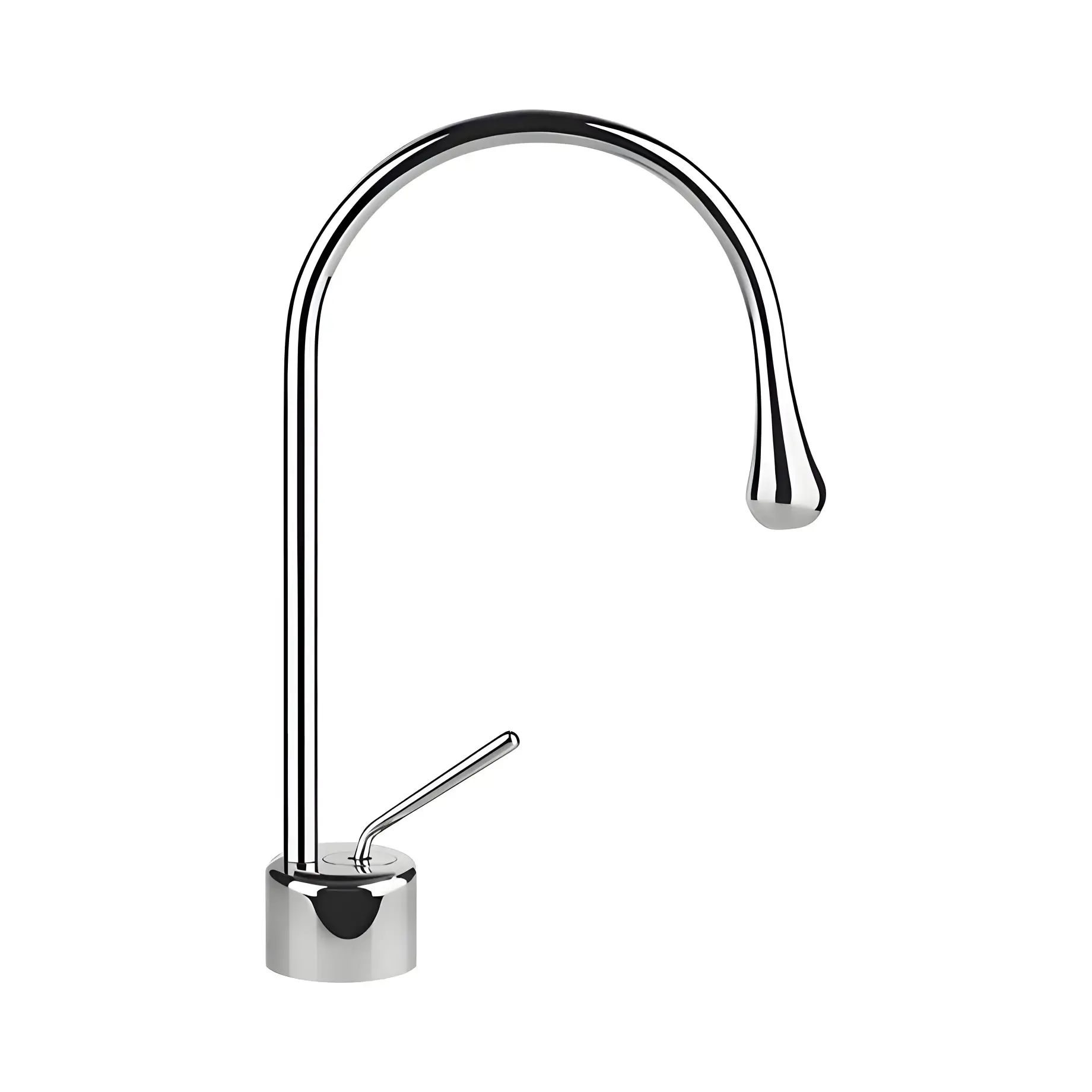 Змішувач для раковини Goccia Gessi 33601-031 Chrome — вид на білому тлі