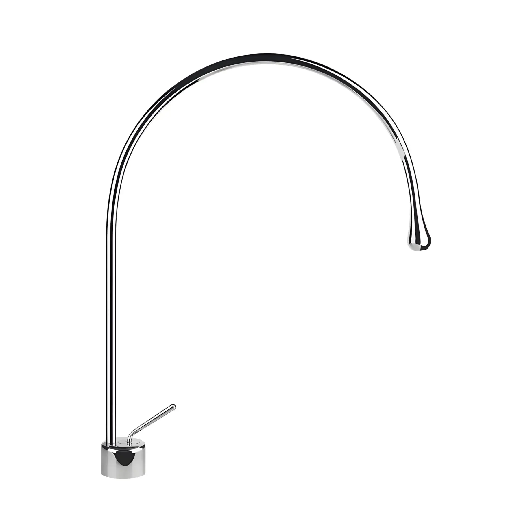Змішувач для раковини Goccia Gessi 33603-031 Chrome — вид на білому тлі