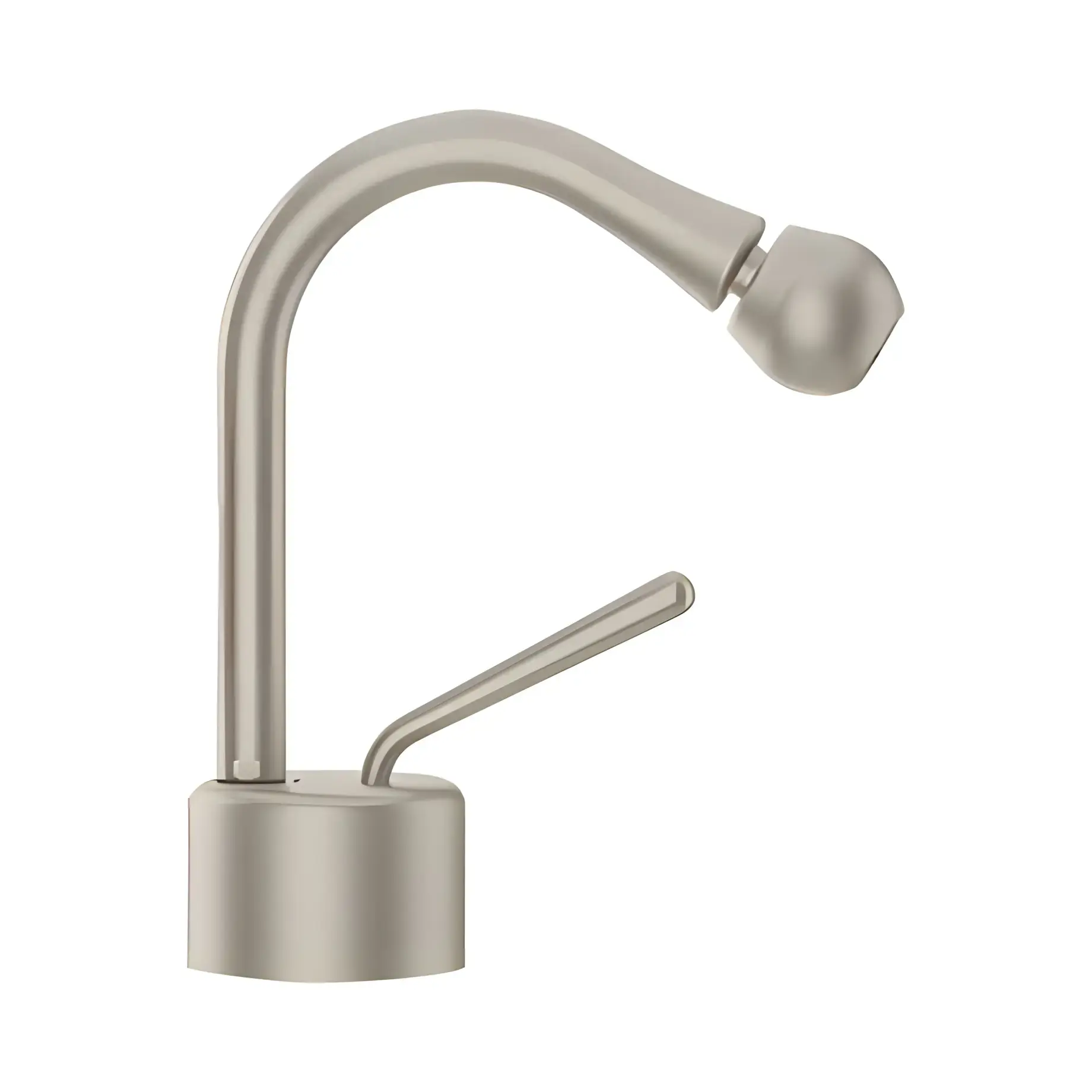 Змішувач для біде Goccia Виробник 33607-149 Finox Brushed Nickel — вид спереду
