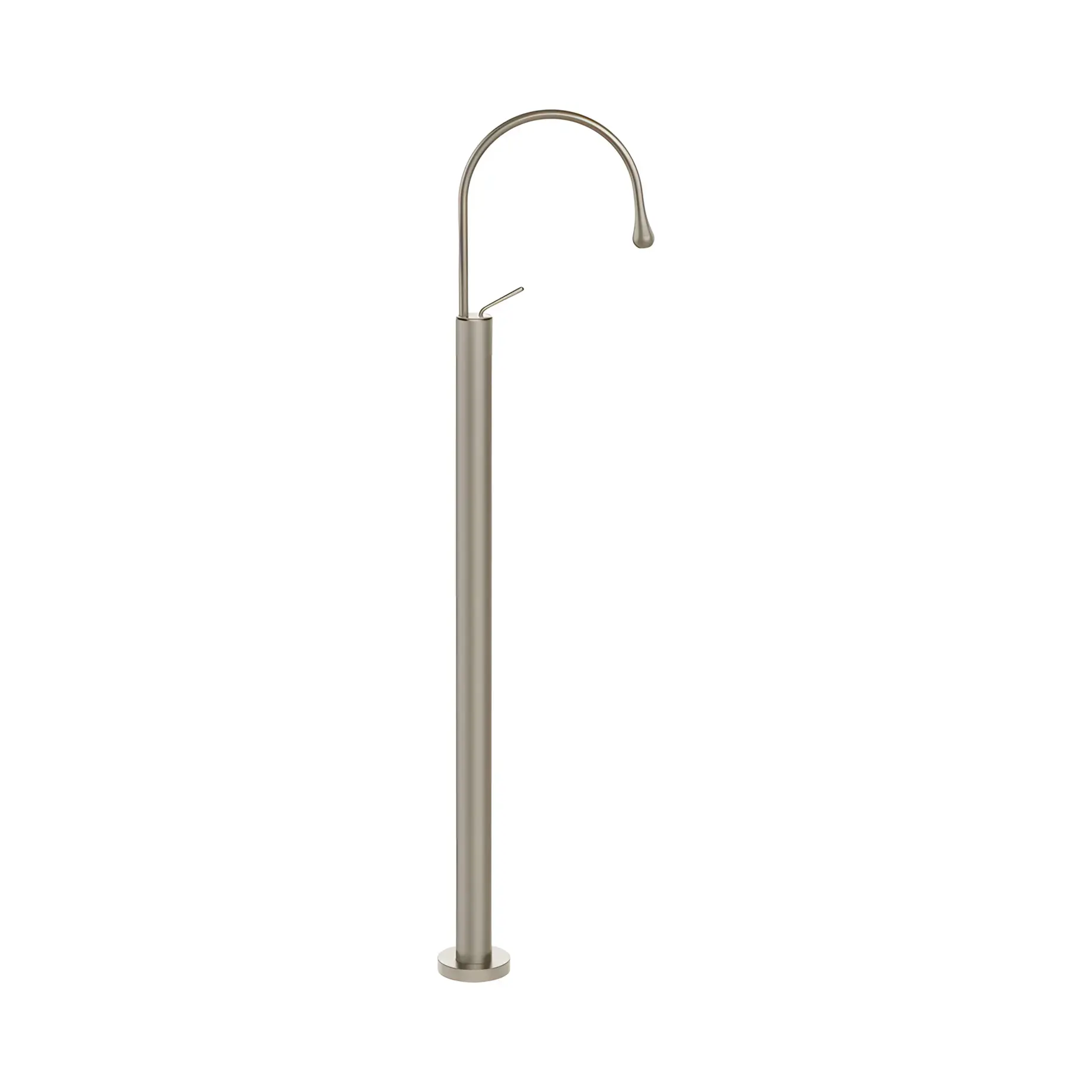 Змішувач для раковини Goccia Виробник 33626-149 Finox Brushed Nickel — вид спереду