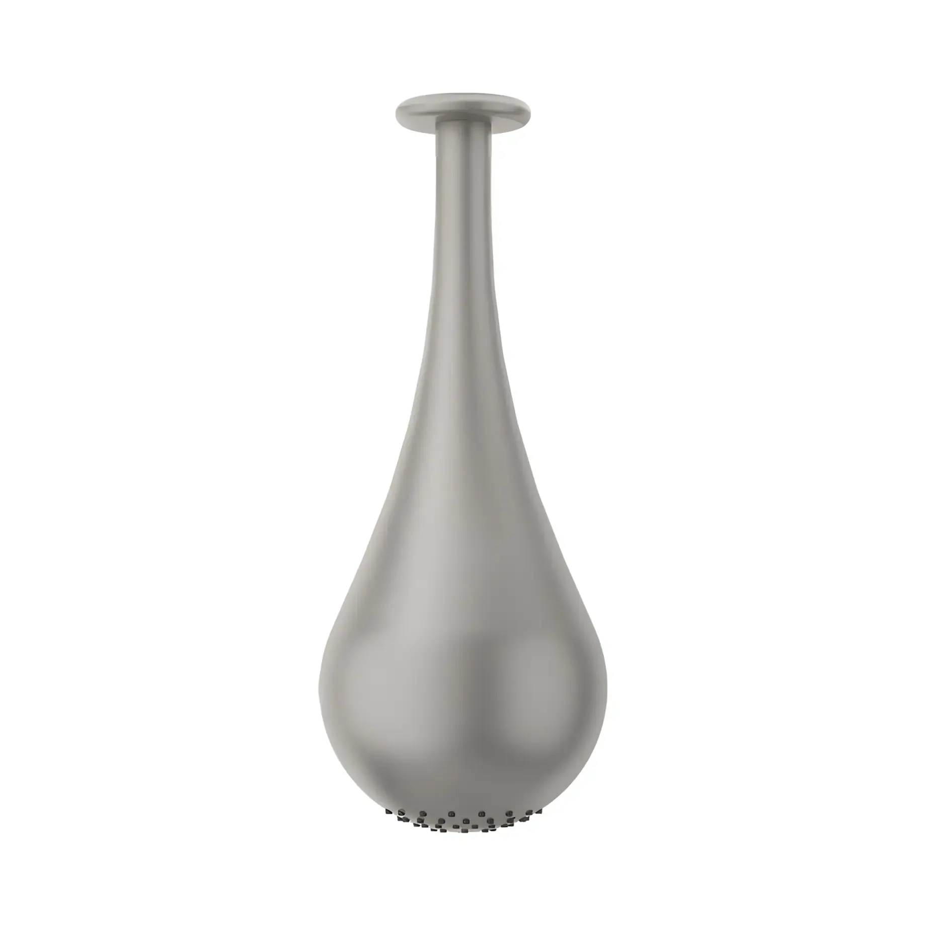 Верхній душ Goccia Gessi 33751-147 CHROME BRUSHED — вид спереду