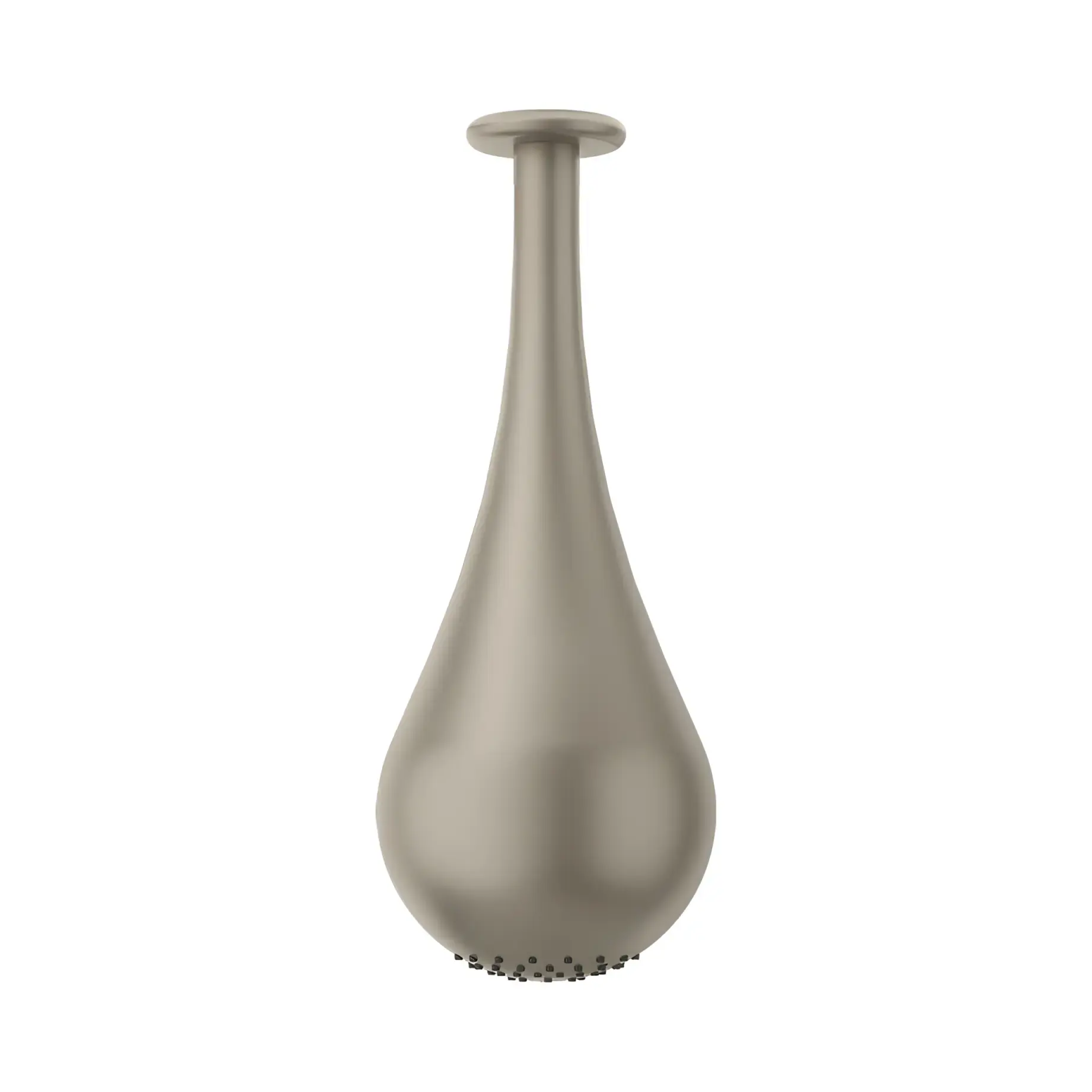 Верхній душ Goccia Gessi 33751-149 Finox Brushed Nickel — вид спереду