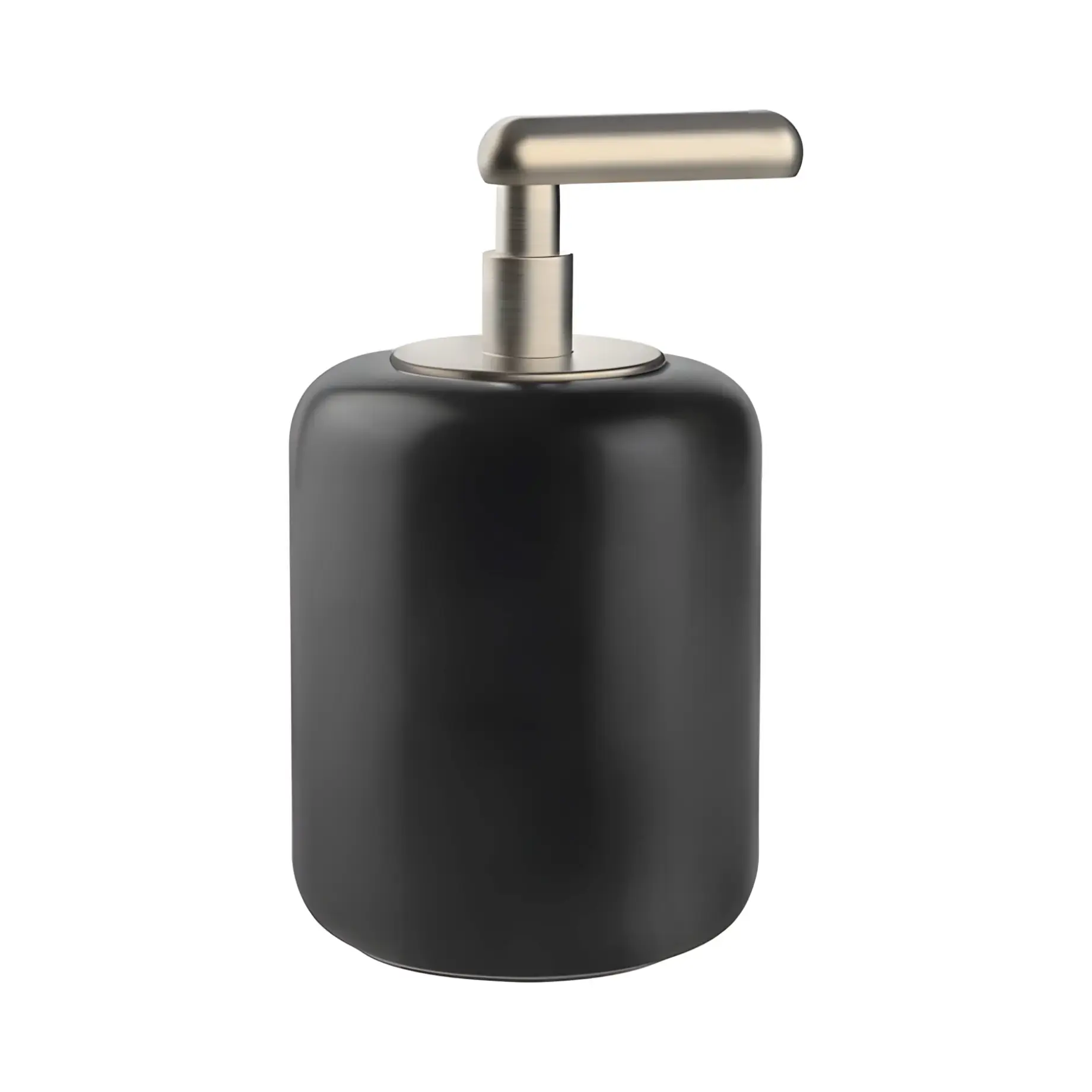 Дозатор для рідкого мила Goccia Виробник 38038-149 Finox Brushed Nickel — вид спереду