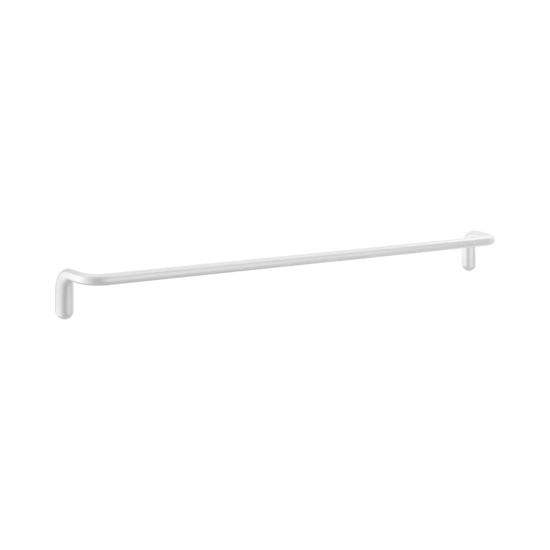 Держатель для полотенец Goccia Производитель 38103-279 Matte White — вид спереди