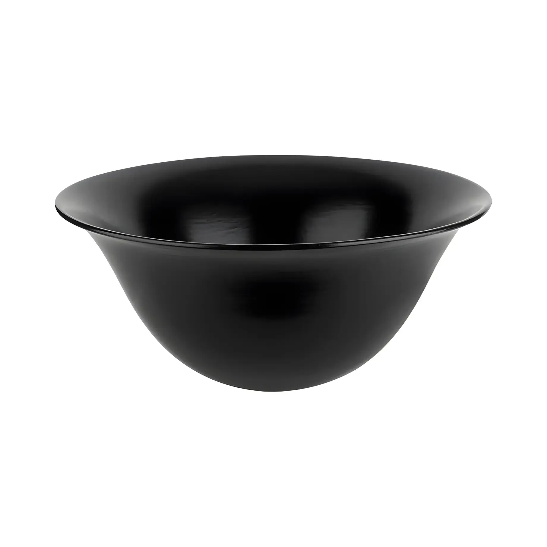 Раковина Goccia Производитель 39100-532 MATT BLACK CERAMIC 40 х 40 см — вид спереди