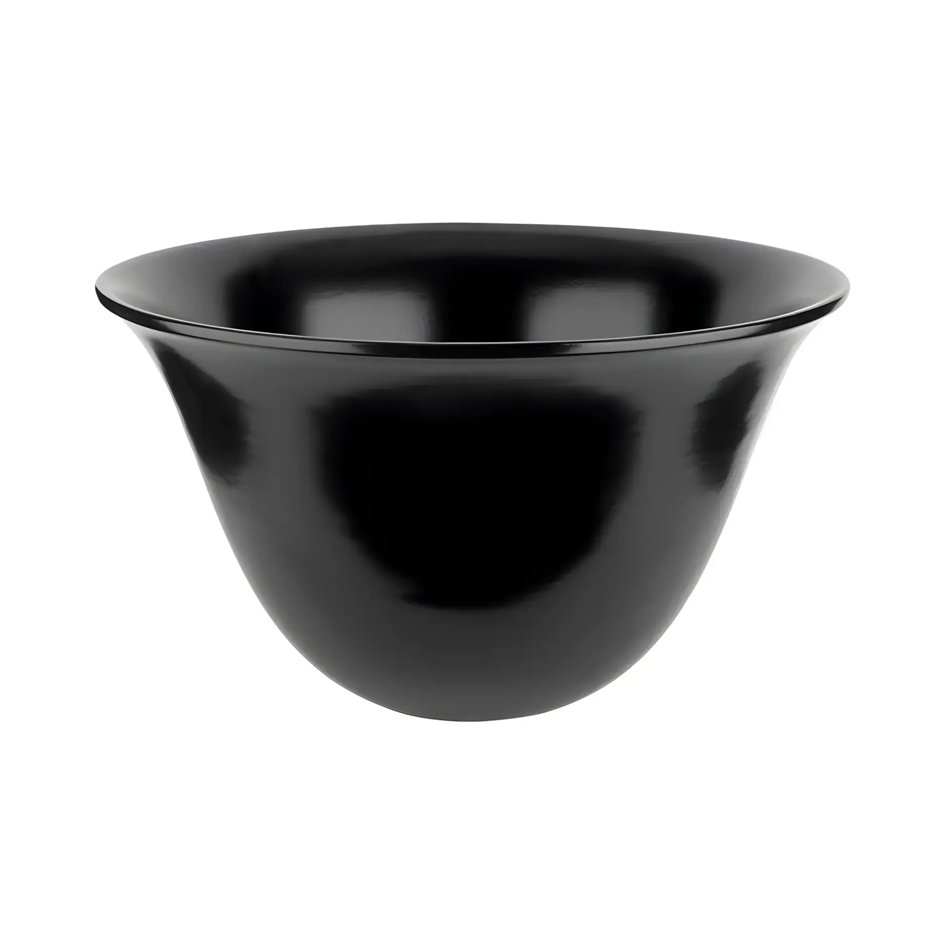 Раковина Goccia Виробник 39102-532 MATT BLACK CERAMIC 50 х 50 см — вид спереду