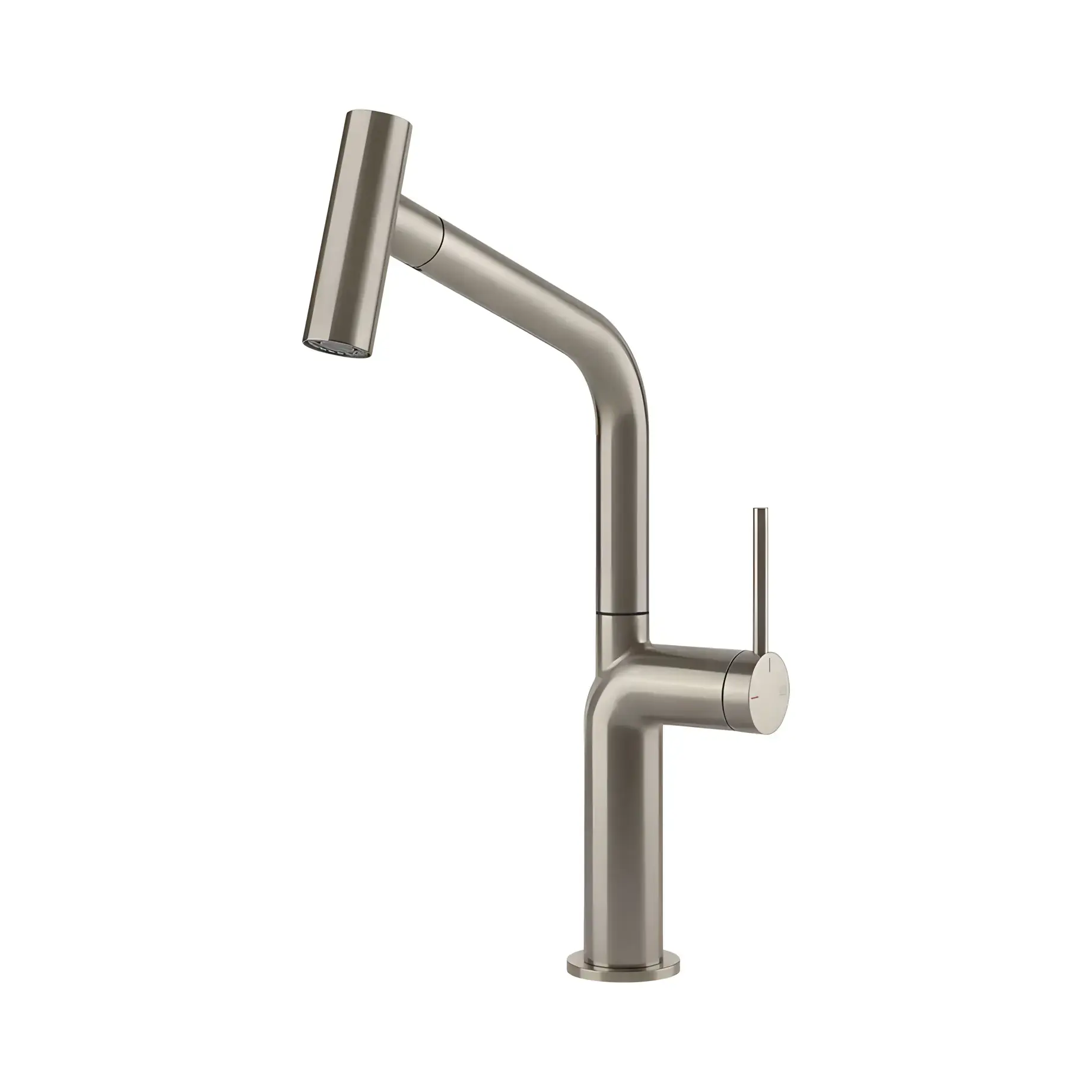 Змішувач для кухні Stelo Gessi 60313-149 Finox Brushed Nickel — вид на білому тлі