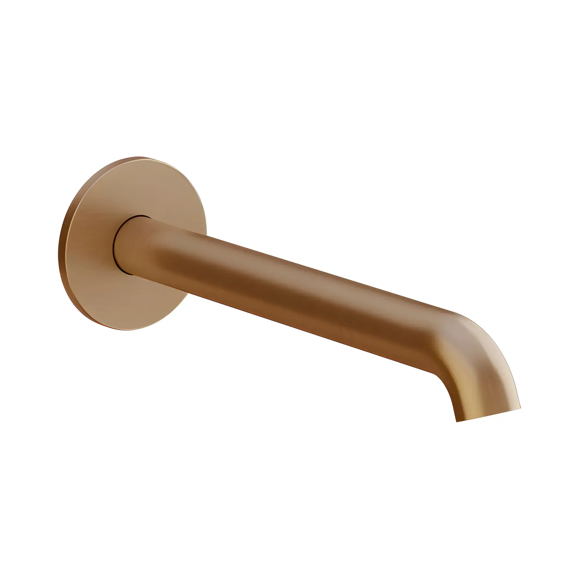 Излив для раковины Habito Производитель 66102-791 Deep Bronze Brushed PVD — вид спереди