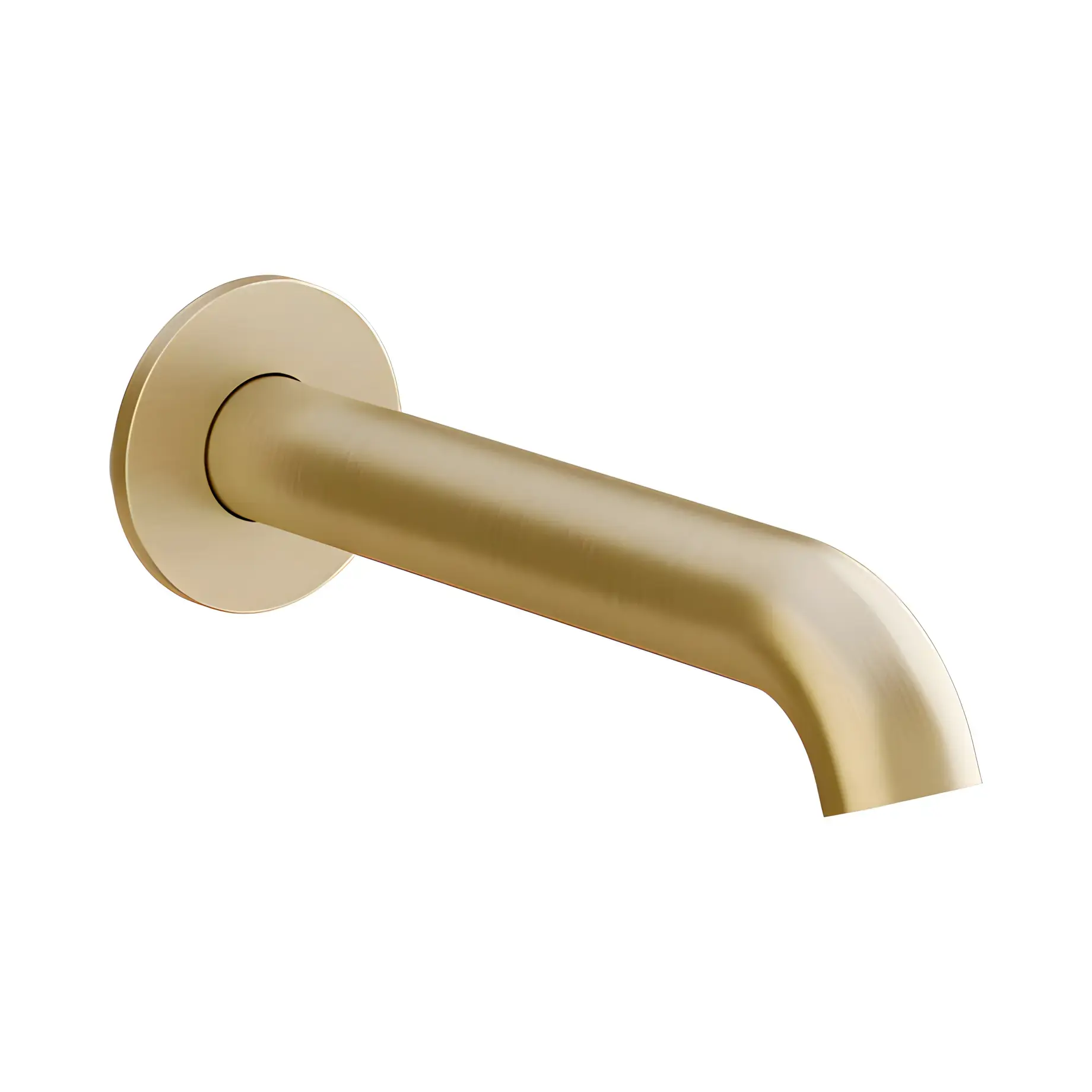 Излив для ванны Habito Производитель 66103-727 Brass Brushed PVD — вид спереди