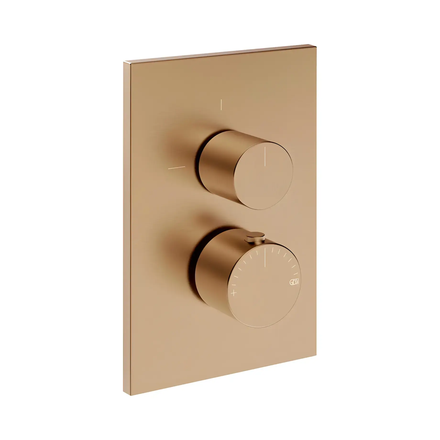 Змішувач для душу Habito Виробник 70031-726 Warm Bronze Br. PVD — вид спереду