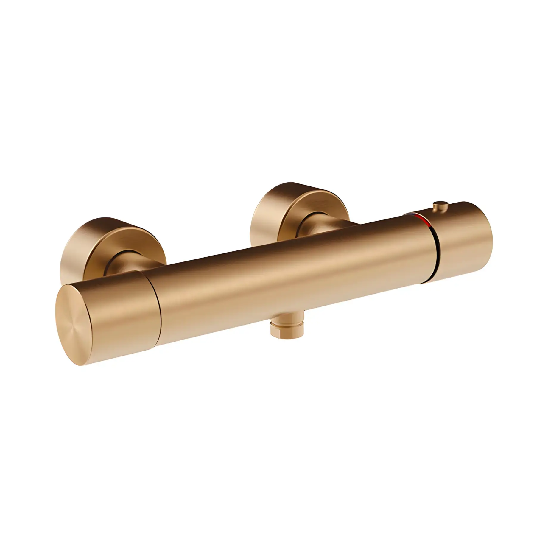 Змішувач для душу Habito Виробник 70033-726 Warm Bronze Br. PVD — вид спереду