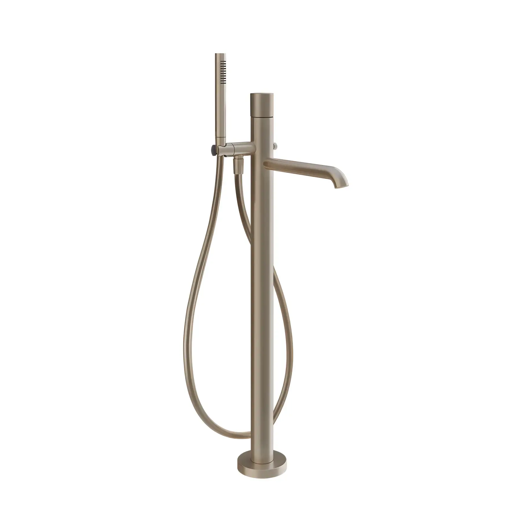 Смеситель для ванны Habito Производитель 70628-149 Finox Brushed Nickel — вид спереди