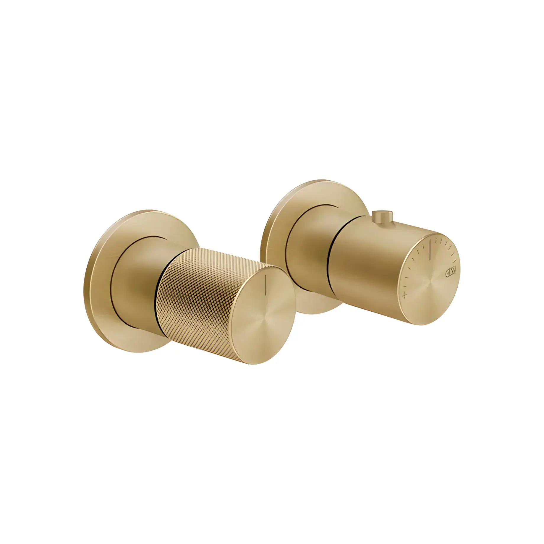 Змішувач для душу Habito Виробник 70634-727 Brass Brushed PVD — вид спереду