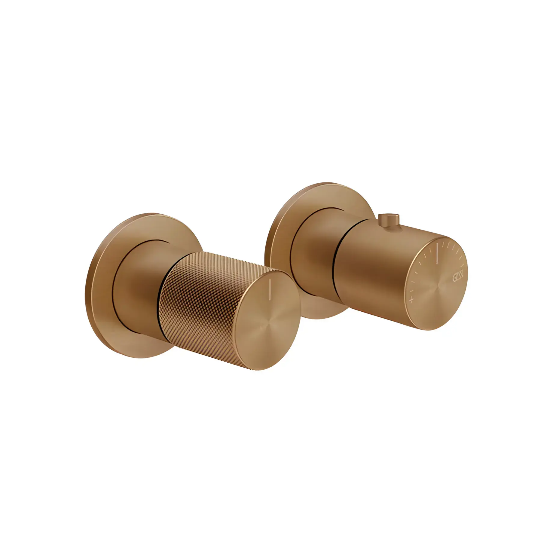 Смеситель для душа Habito Производитель 70634-791 Deep Bronze Brushed PVD — вид спереди