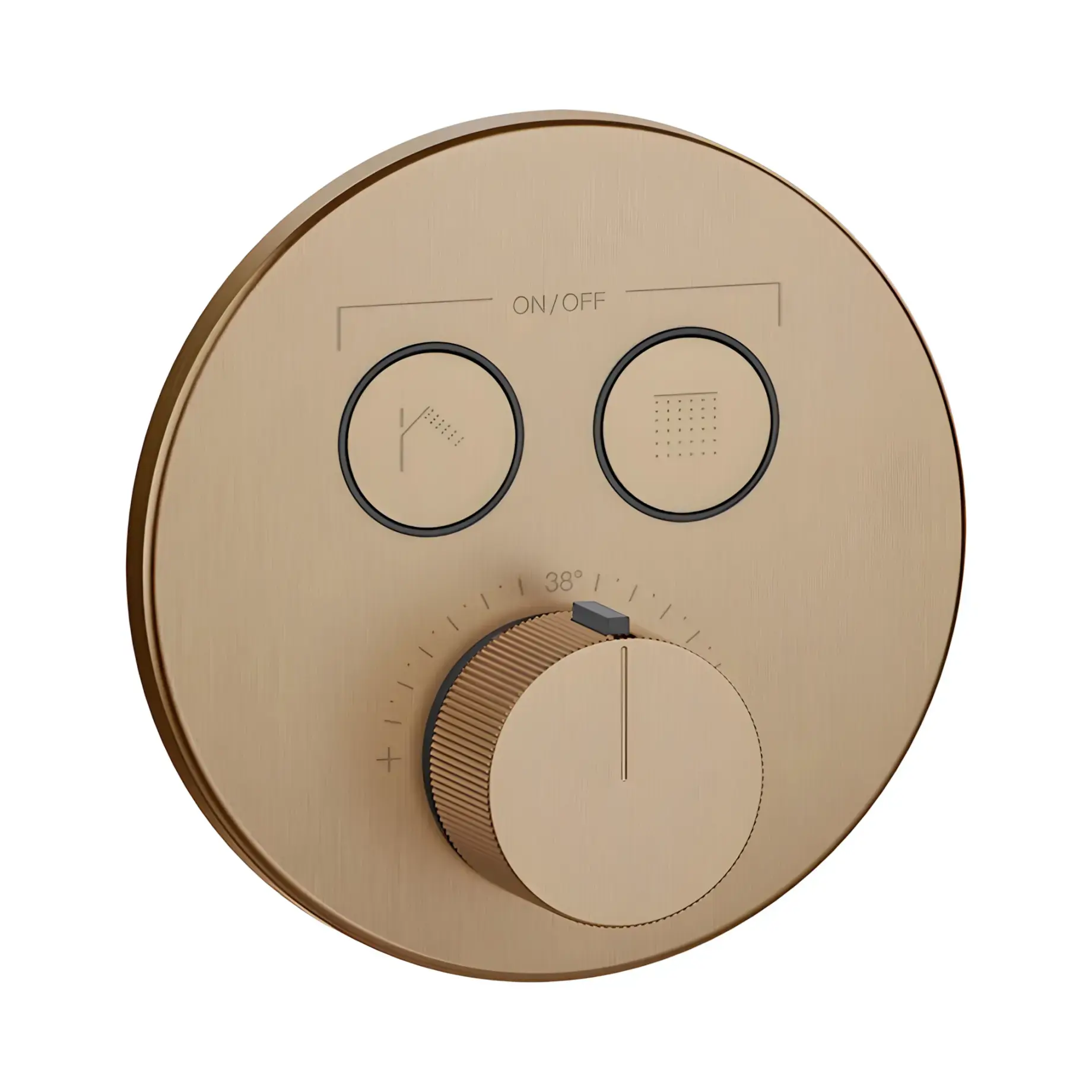 Смеситель для душа Hi-fi Производитель 38713-791 Deep Bronze Brushed PVD — вид спереди