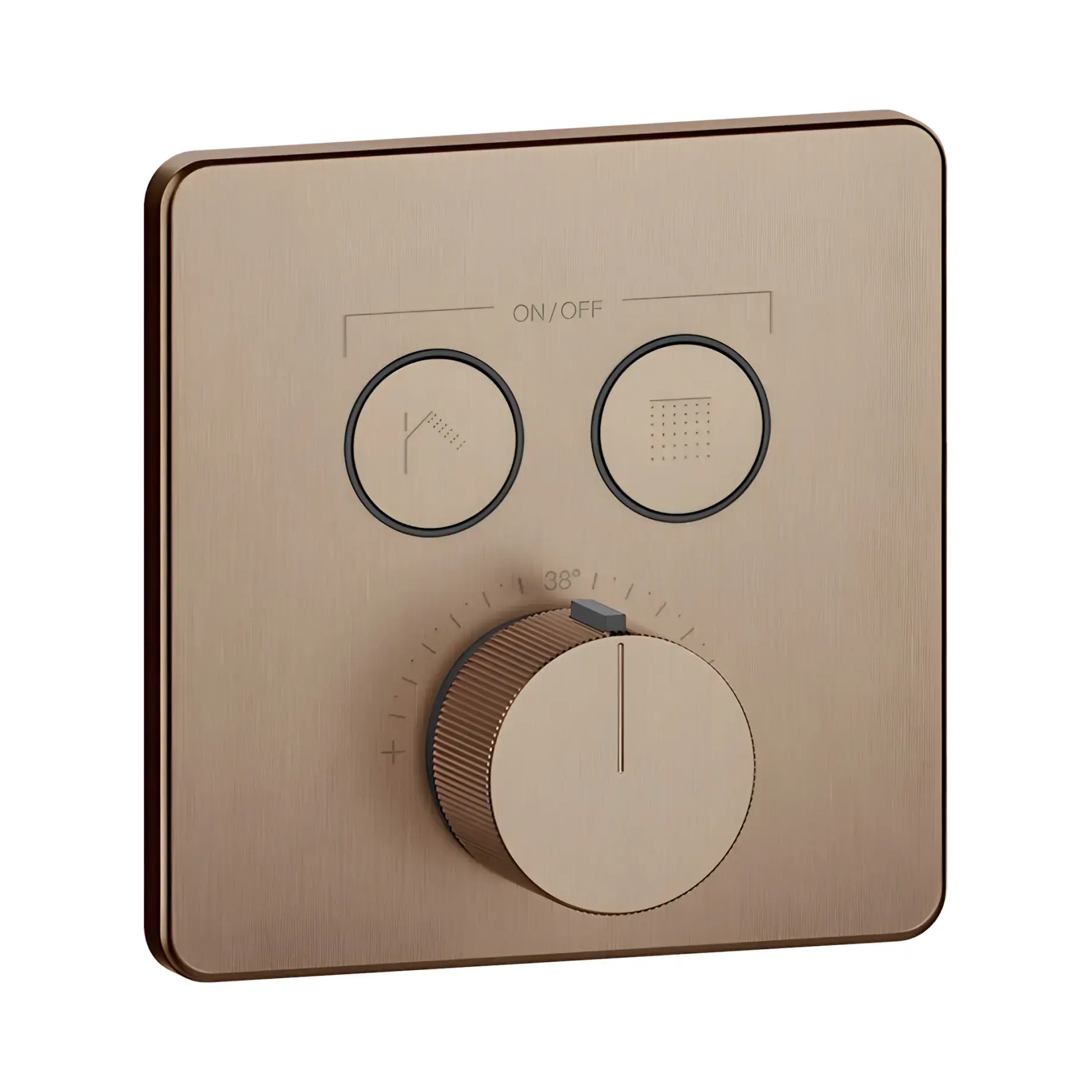Смеситель для душа Hi-fi Производитель 38718-761 Coffee Bronze Brushed PVD — вид спереди