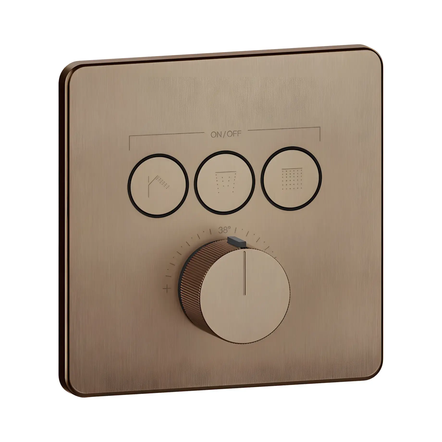 Смеситель для душа Hi-fi Производитель 38719-761 Coffee Bronze Brushed PVD — вид спереди