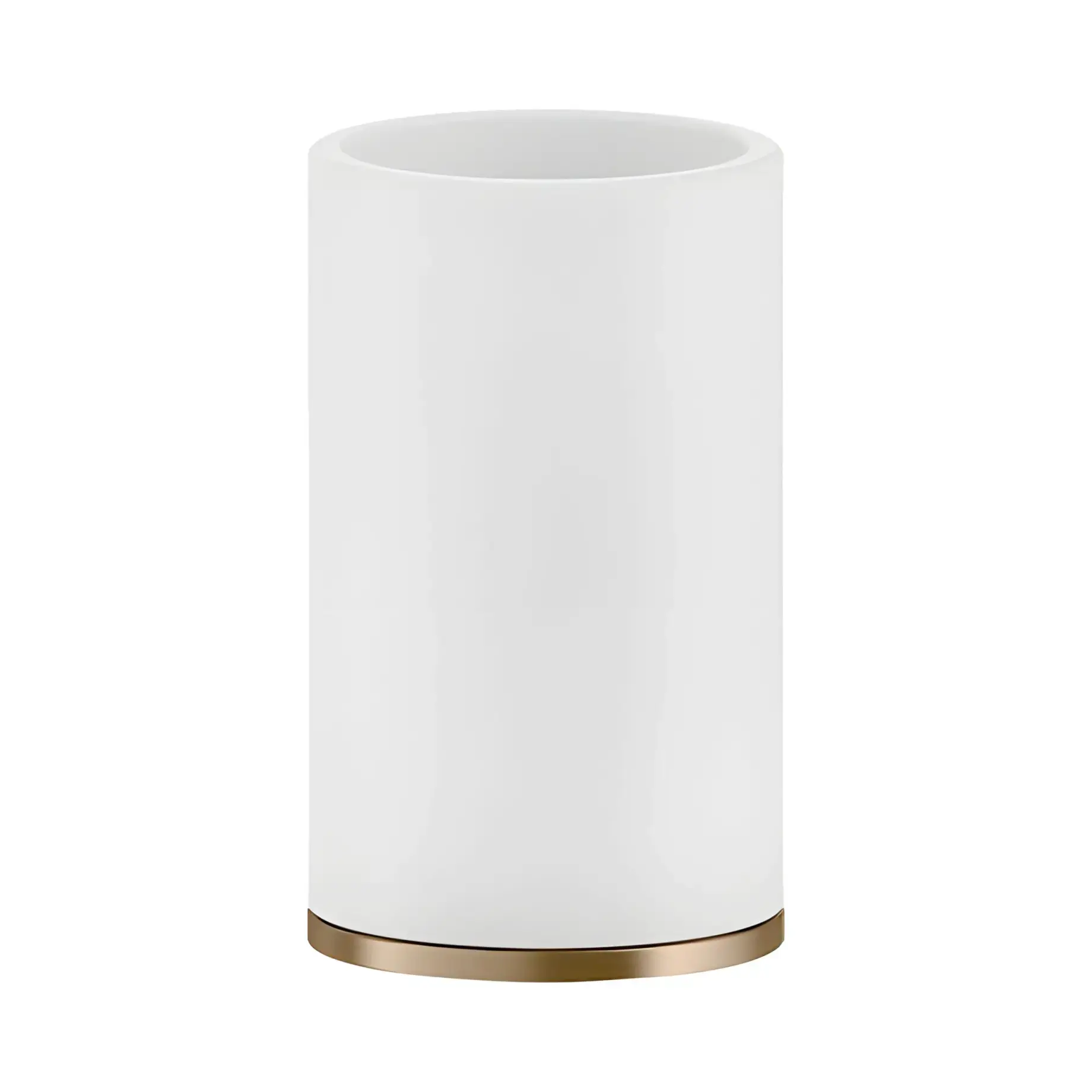 Склянка для зубних щіток Origini Gessi 58531-708 Copper Brushed PVD — вид на білому тлі