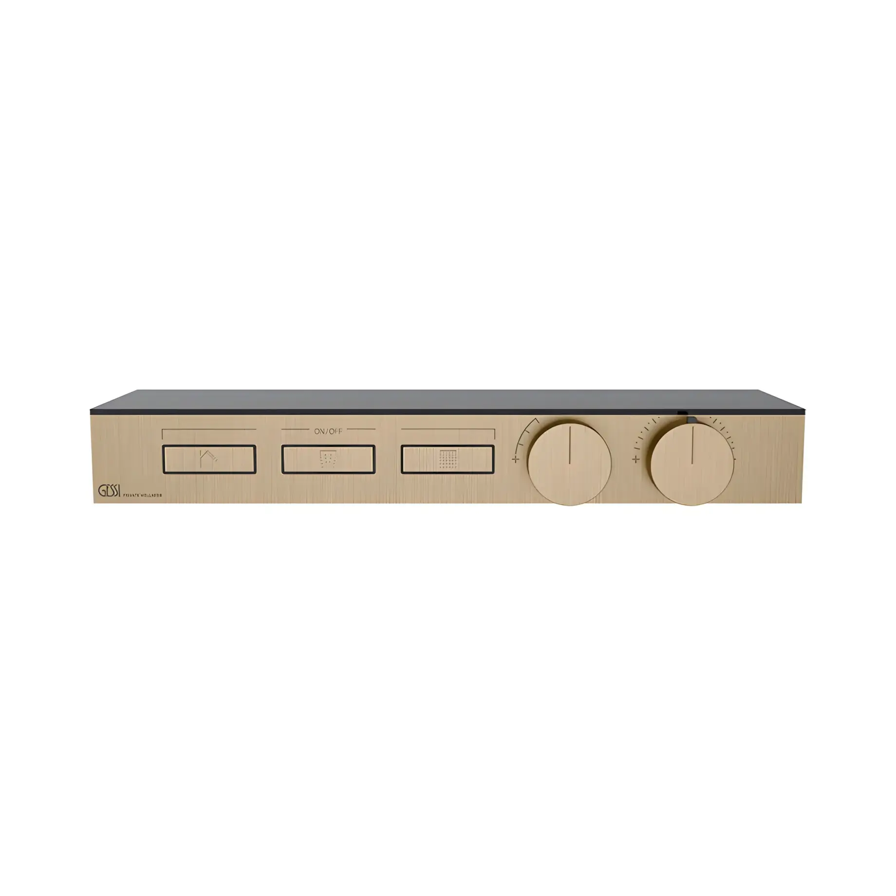 Смеситель для душа Hi-fi Производитель 63024-726 Warm Bronze Br. PVD — вид спереди
