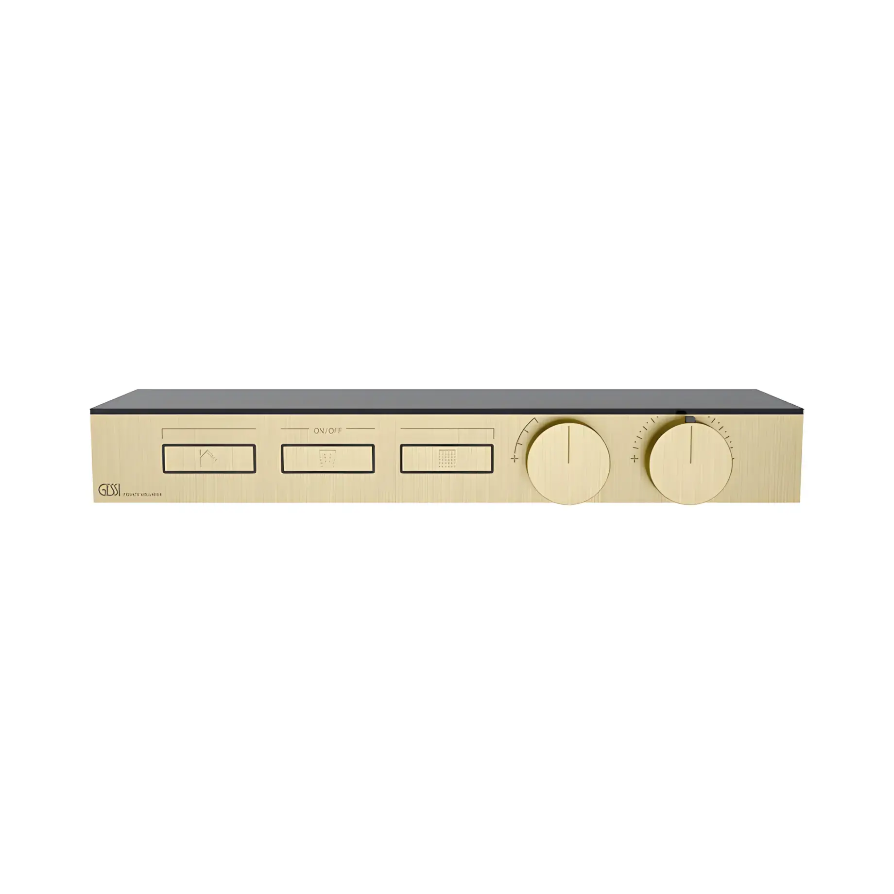 Змішувач для душу Hi-fi Виробник 63024-727 Brass Brushed PVD — вид спереду