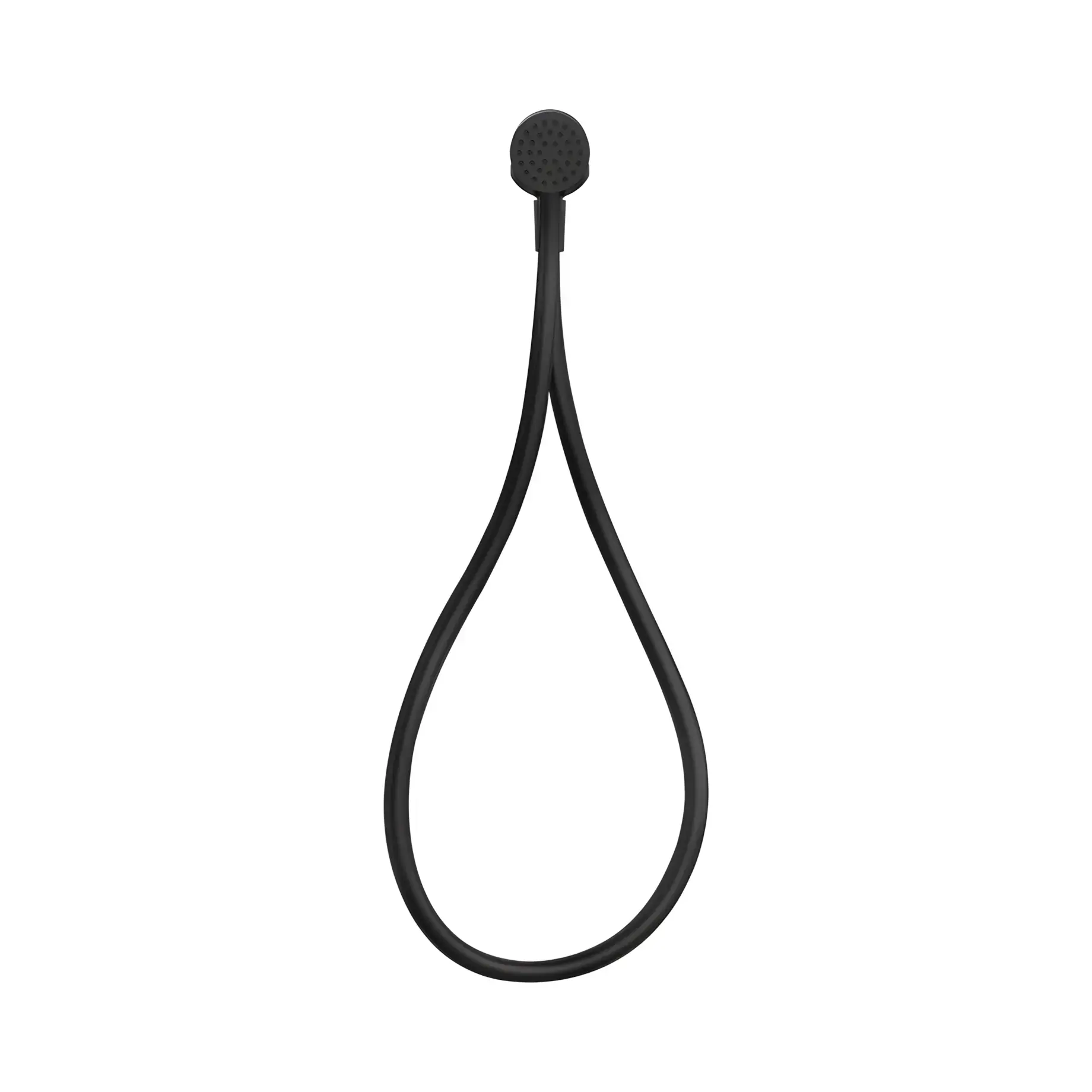 Душовий комплект Hi-fi Gessi 63199-299 Matte Black — бічний ракурс