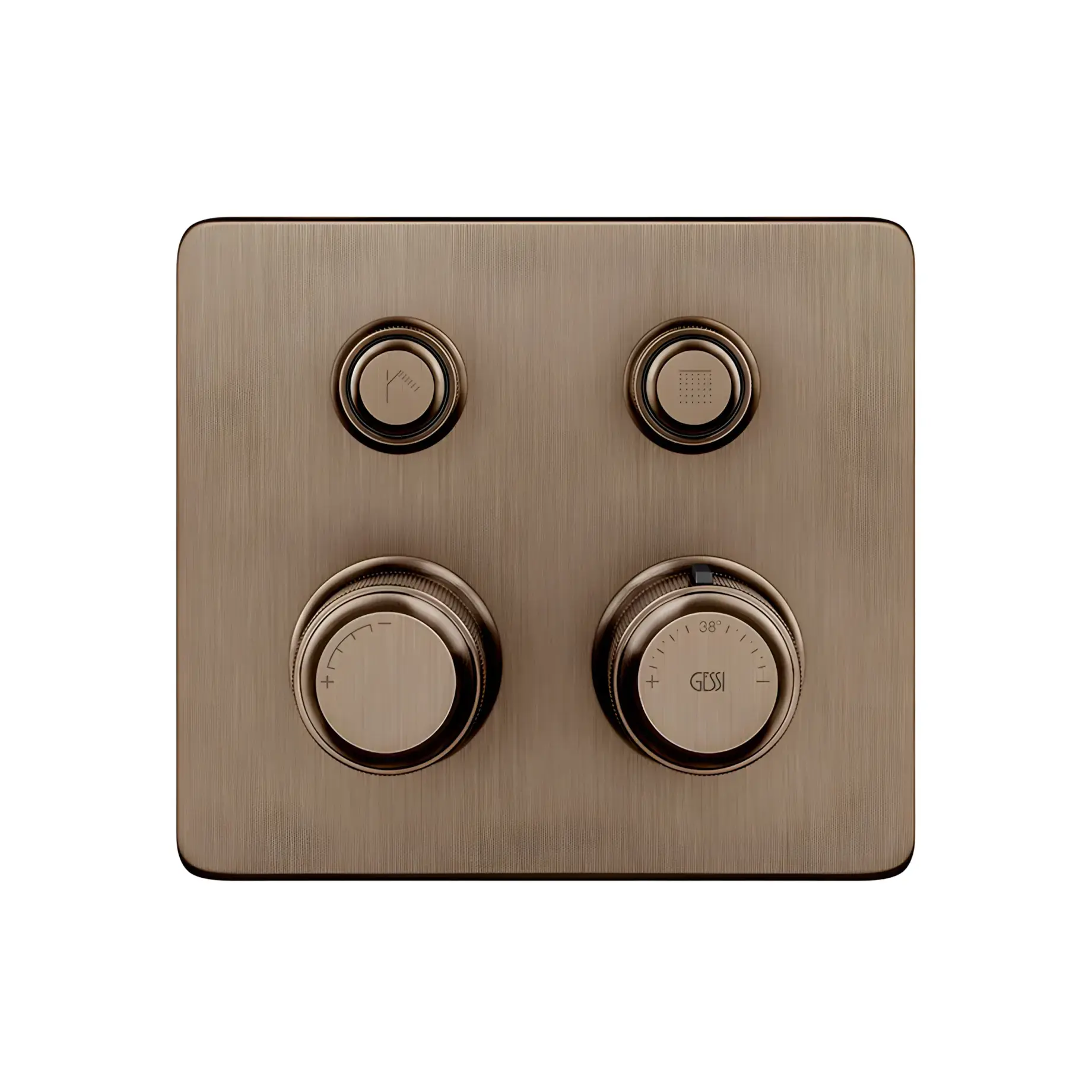 Смеситель для душа Hi-fi Производитель 65232-761 Coffee Bronze Brushed PVD — вид спереди