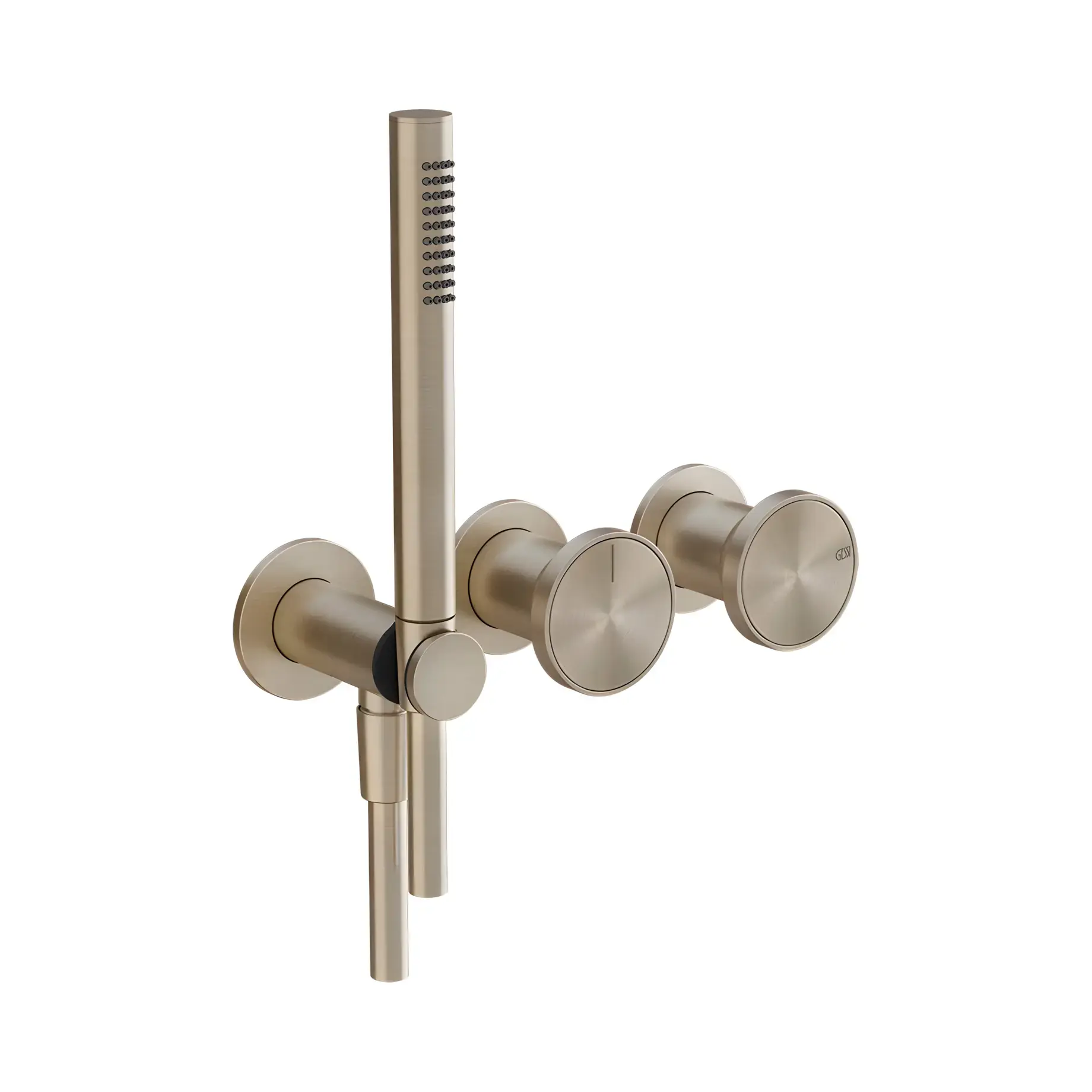 Смеситель для душа Origini Производитель 66036-149 Finox Brushed Nickel — вид спереди