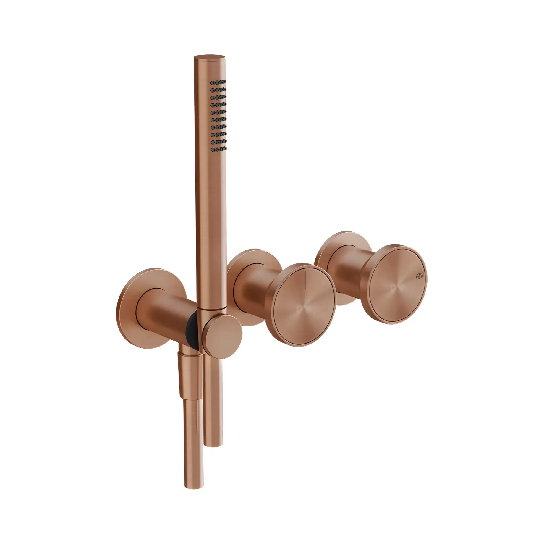 Смеситель для душа Origini Производитель 66036-708 Copper Brushed PVD — вид спереди