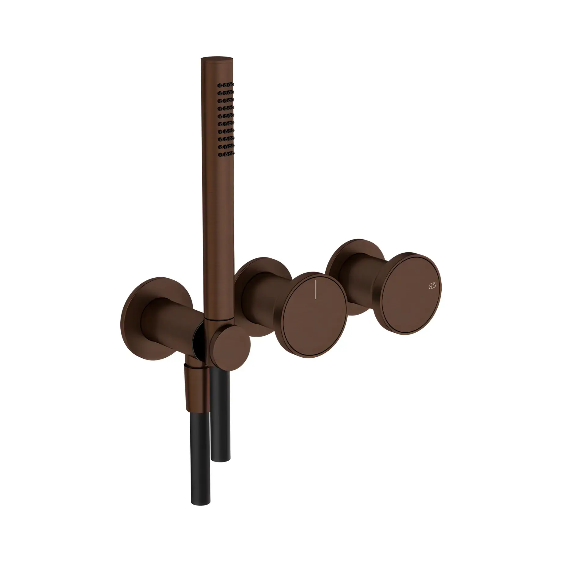 Смеситель для душа Origini Производитель 66036-845 Dark Bronze — вид спереди