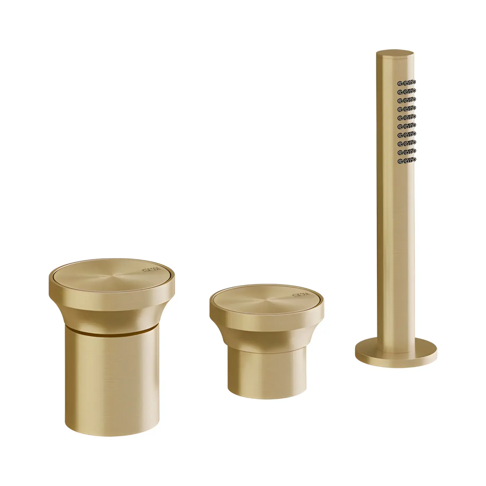 Смеситель для ванны Origini Производитель 66043-727 Brass Brushed PVD — вид спереди