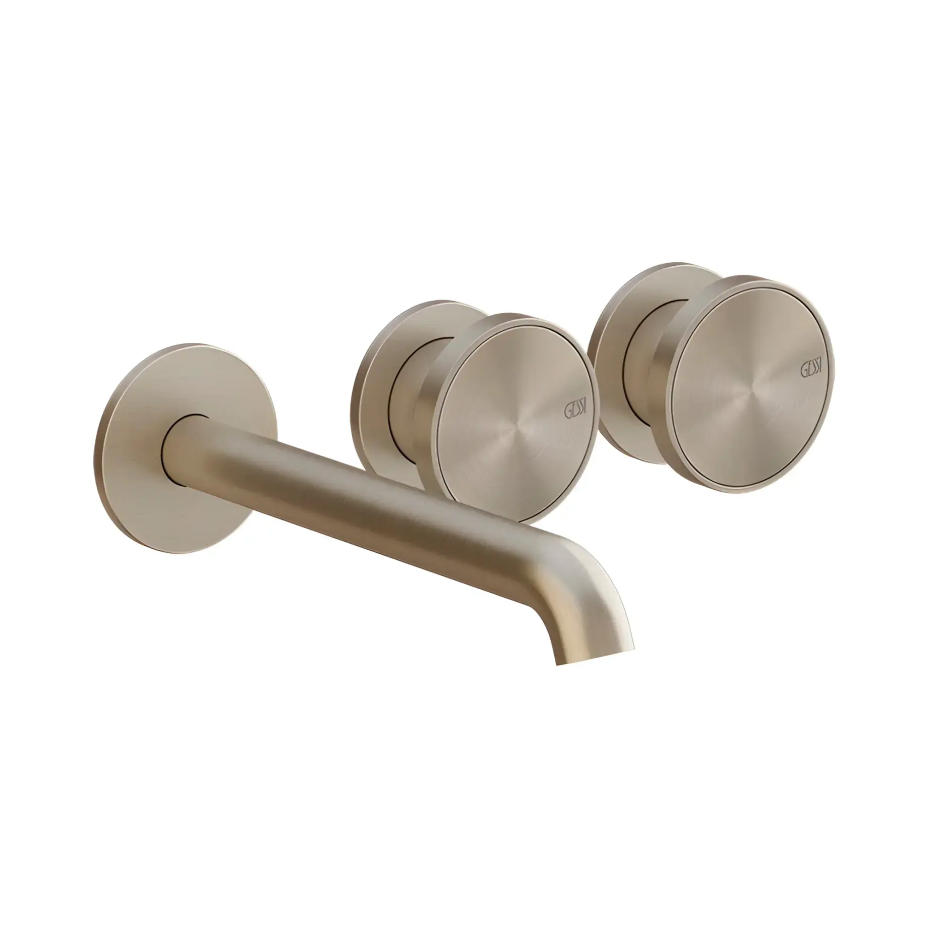 Змішувач для раковини Origini Виробник 66090-149 Finox Brushed Nickel — вид спереду