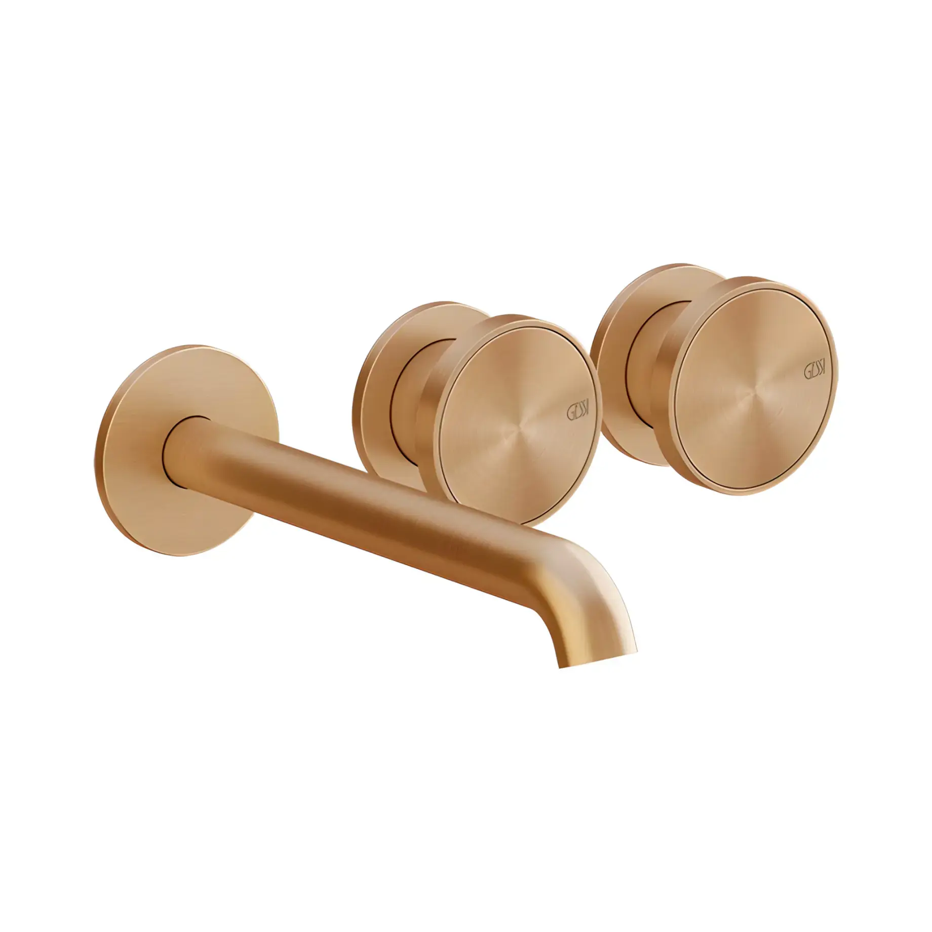 Смеситель для раковины Origini Производитель 66090-726 Warm Bronze Br. PVD — вид спереди