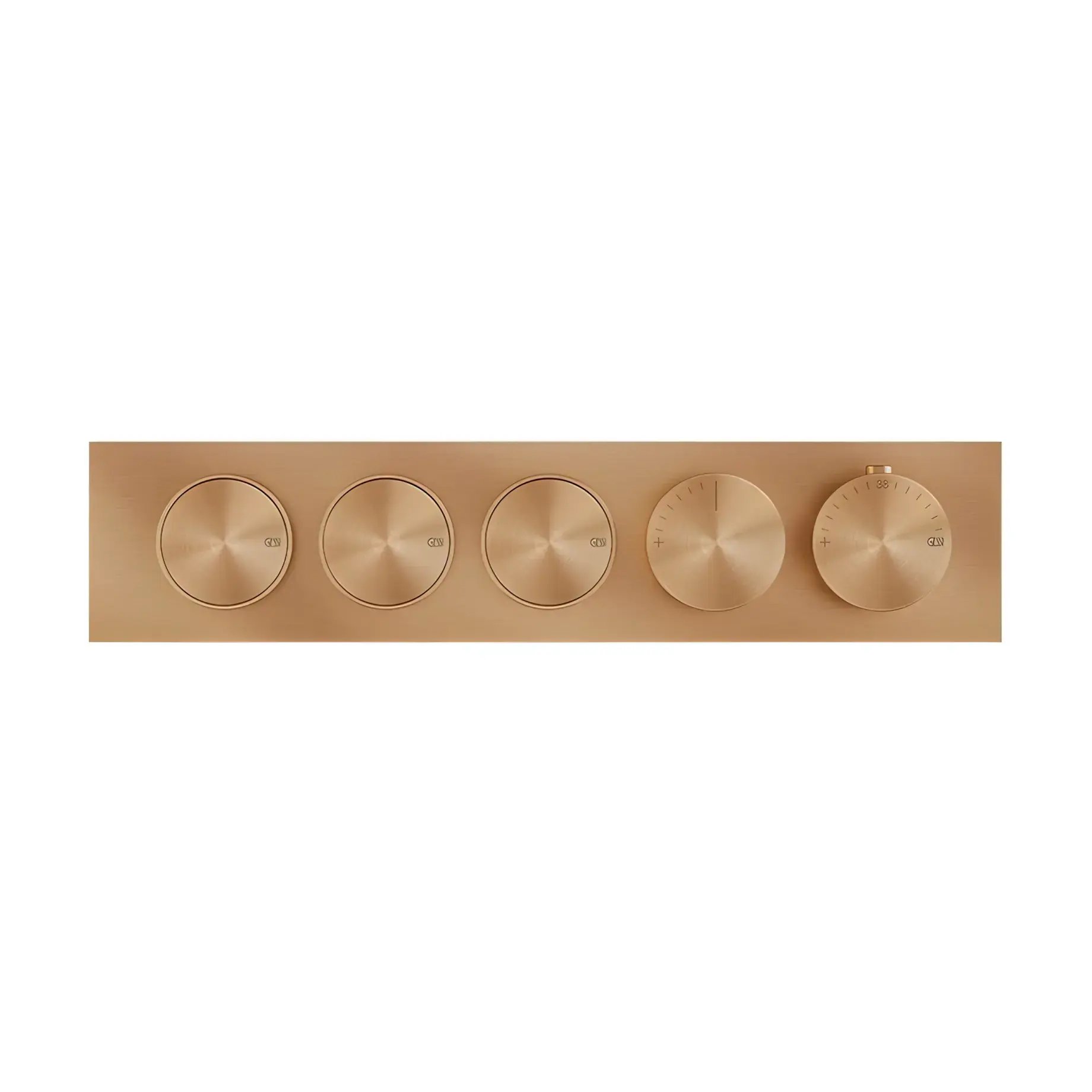 Змішувач для душу Hi-fi Виробник 66224-726 Warm Bronze Br. PVD — вид спереду