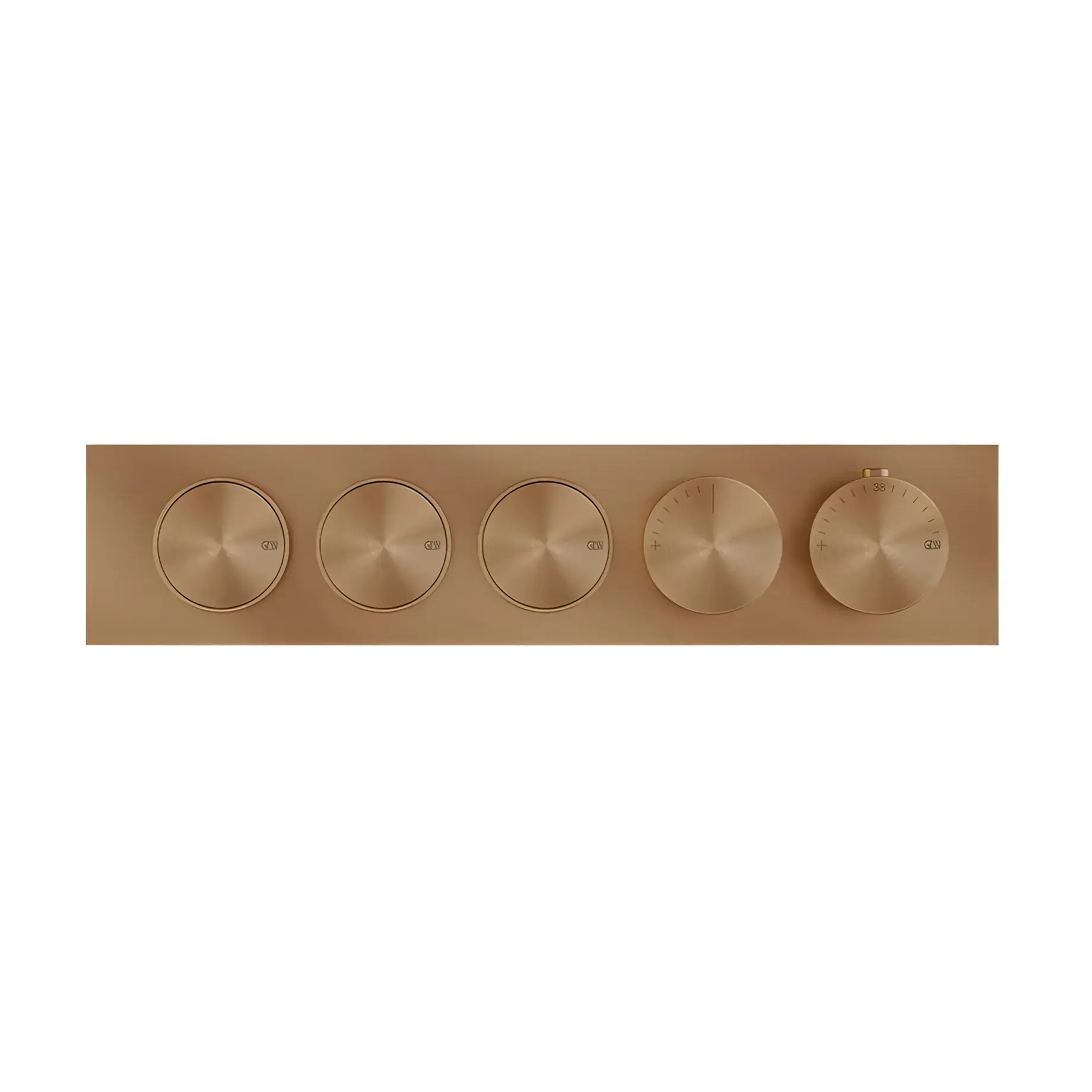 Смеситель для душа Hi-fi Производитель 66224-791 Deep Bronze Brushed PVD — вид спереди