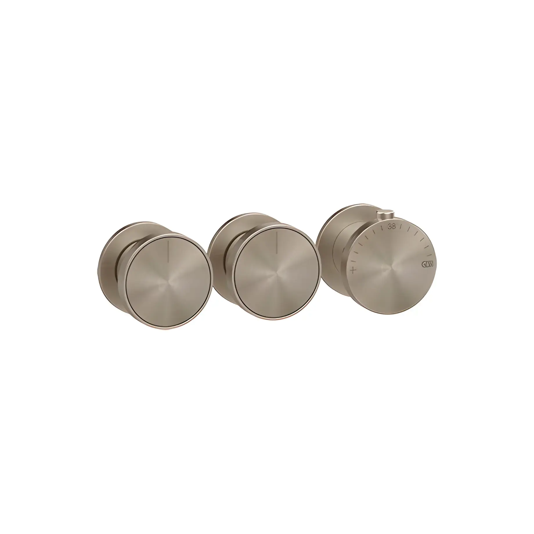 Смеситель для душа Origini Производитель 66334-149 Finox Brushed Nickel — вид спереди