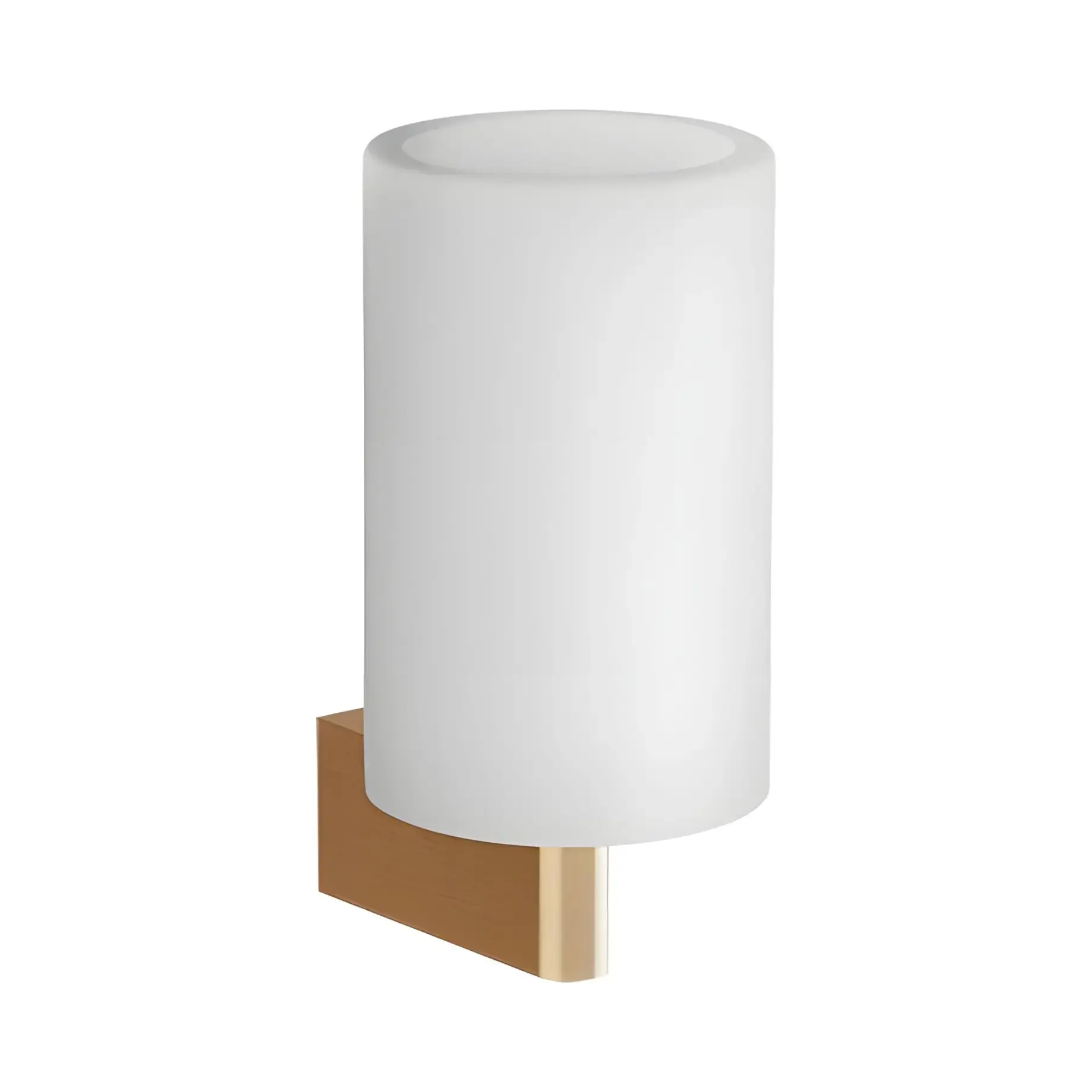 Склянка для зубних щіток Origini Gessi 66407-726 Warm Bronze Brushed PVD — вид на білому тлі